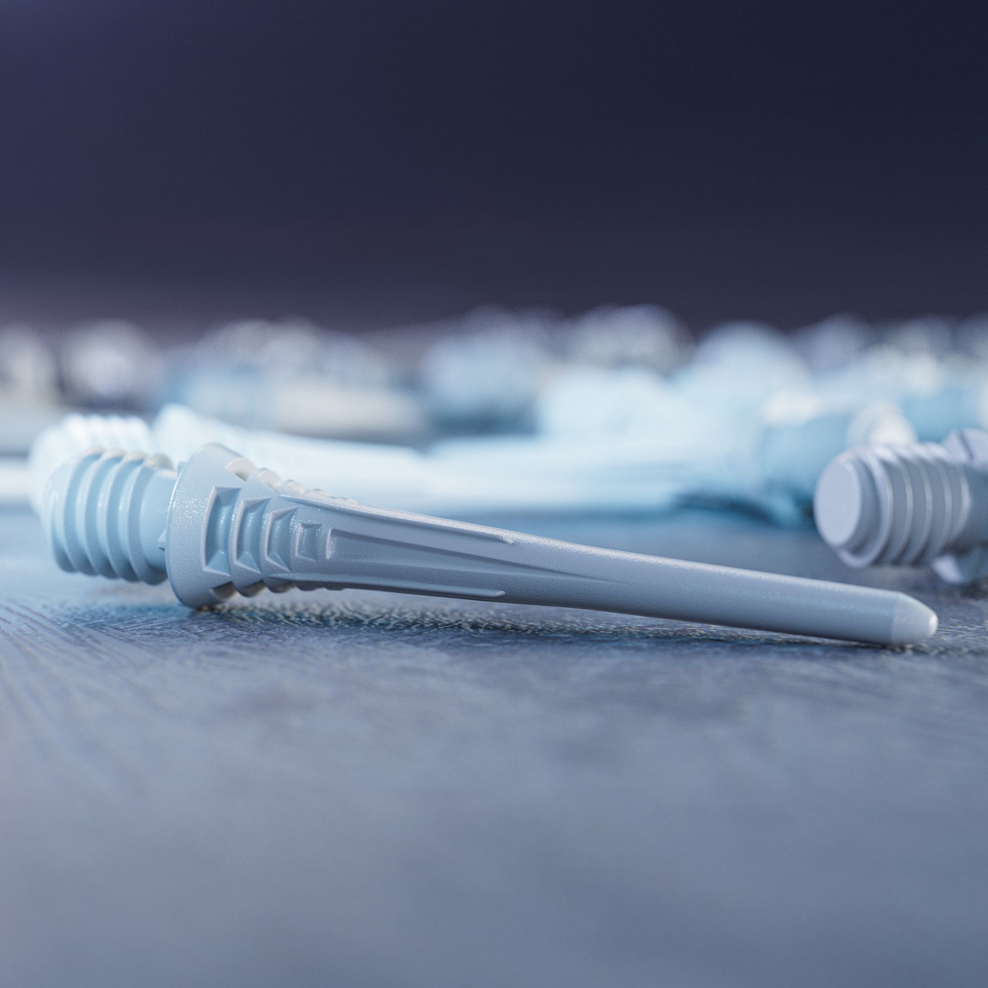 Target Cryo Soft Dart Tips 30 ks - bílé Target Cryo Softdartspitzen 30er Pack - Weiß ist fotografiert worden. Die Packung enthält mehrere weiße Softdartspitzen.