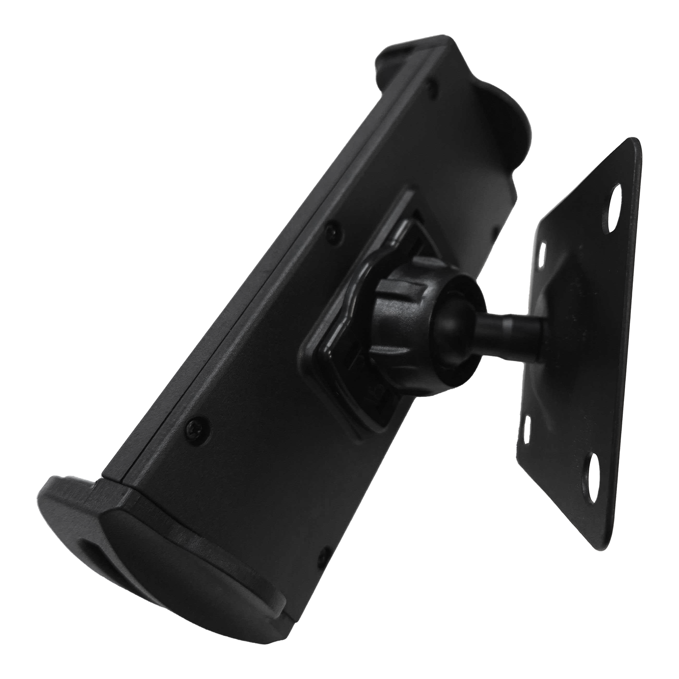 McDart TABSteady Tablet Wandhalterung Die Abbildung zeigt die McDart TABSteady Tablet Wandhalterung. Sie besteht aus robustem Material und ermöglicht die sichere Befestigung eines Tablets an der Wand.