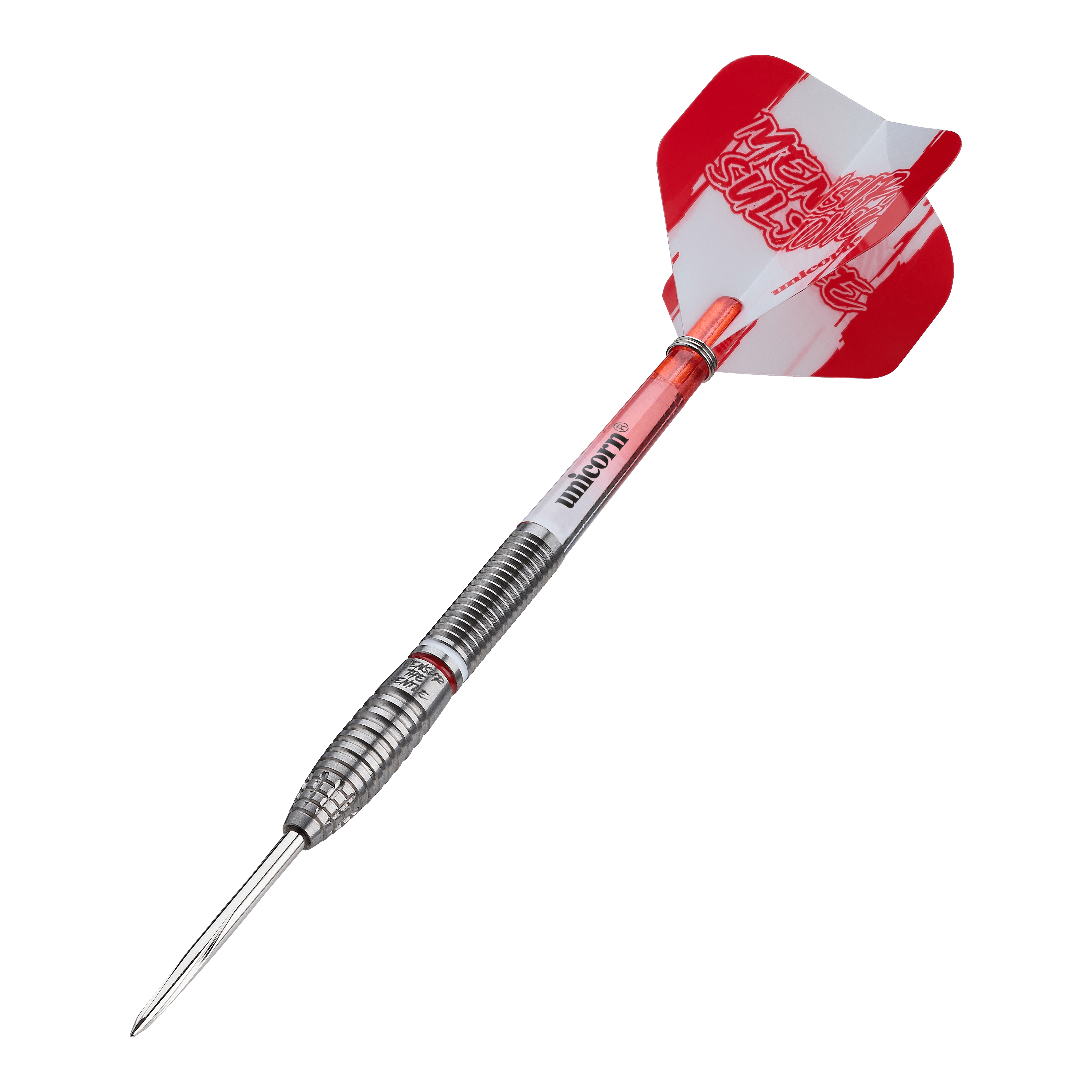 Unicorn Scale Suljovic The Gentle Steeldarts - 23g Dieses Bild zeigt die Unicorn Mensur Suljovic The Gentle Steeldarts - 23g. Die Darts sind ein hochwertiges Produkt für Dartspieler.