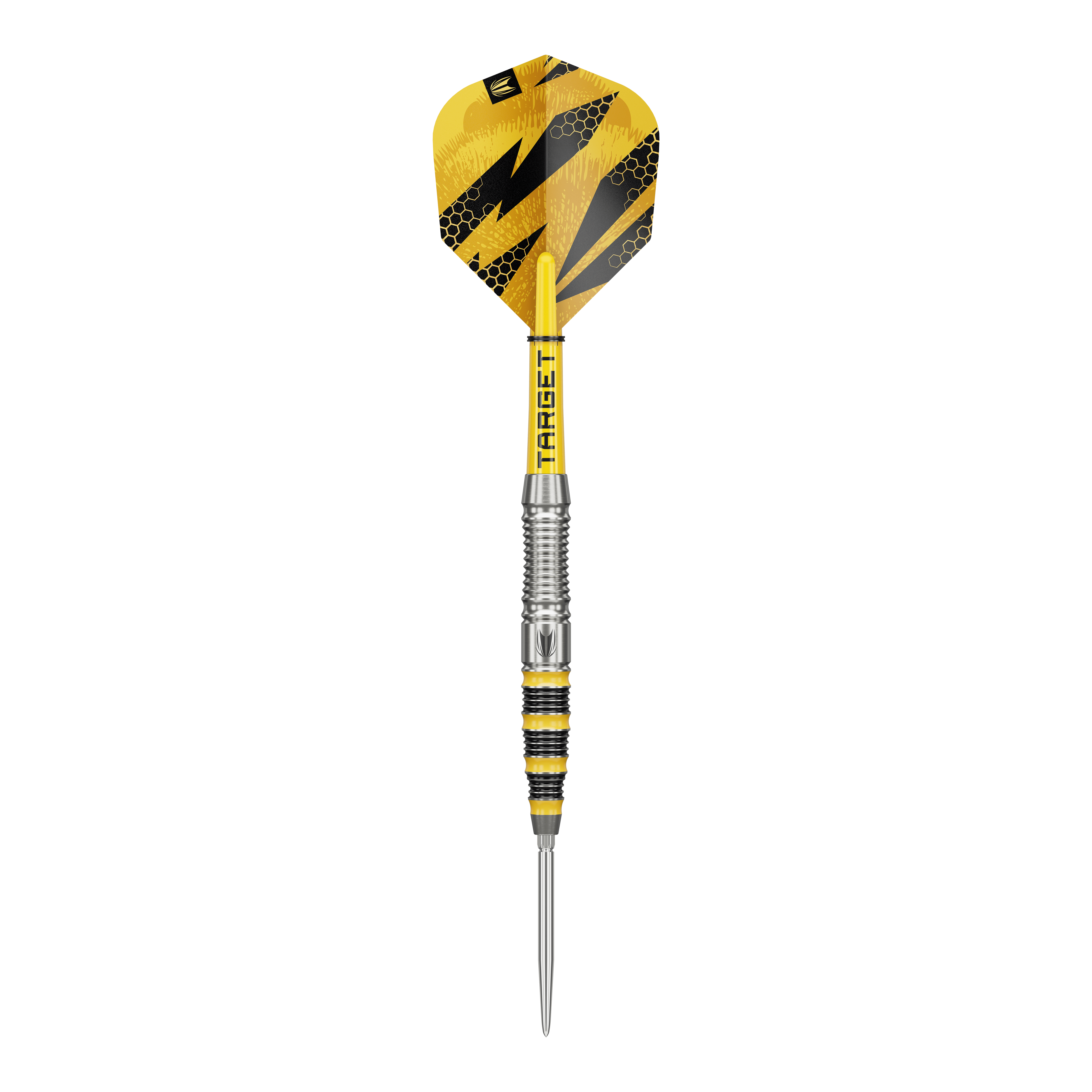 Target Buzz 03 Swiss Points Steeldarts Dieses Bild zeigt Target Buzz 03 Swiss Points Steeldarts aus einer anderen Perspektive. Die Darts zeichnen sich durch ihr präzises Design aus.