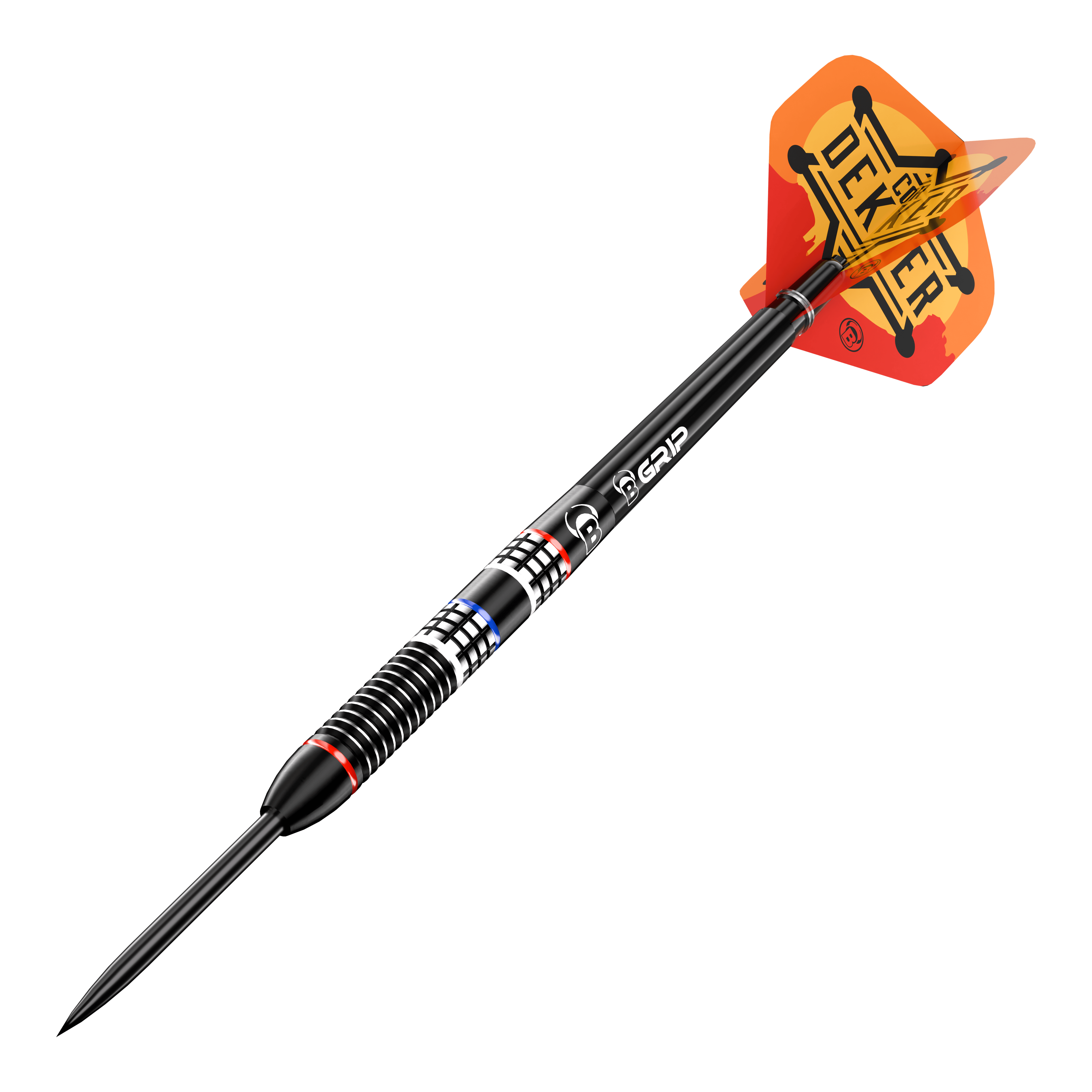 Bulls Cor Dekker The Sheriff Steeldarts - 23g Die Abbildung zeigt Bulls Cor Dekker The Sheriff Steeldarts - 23g. Es handelt sich um einen hochwertigen Steeldartpfeil für professionelle Dartspieler.