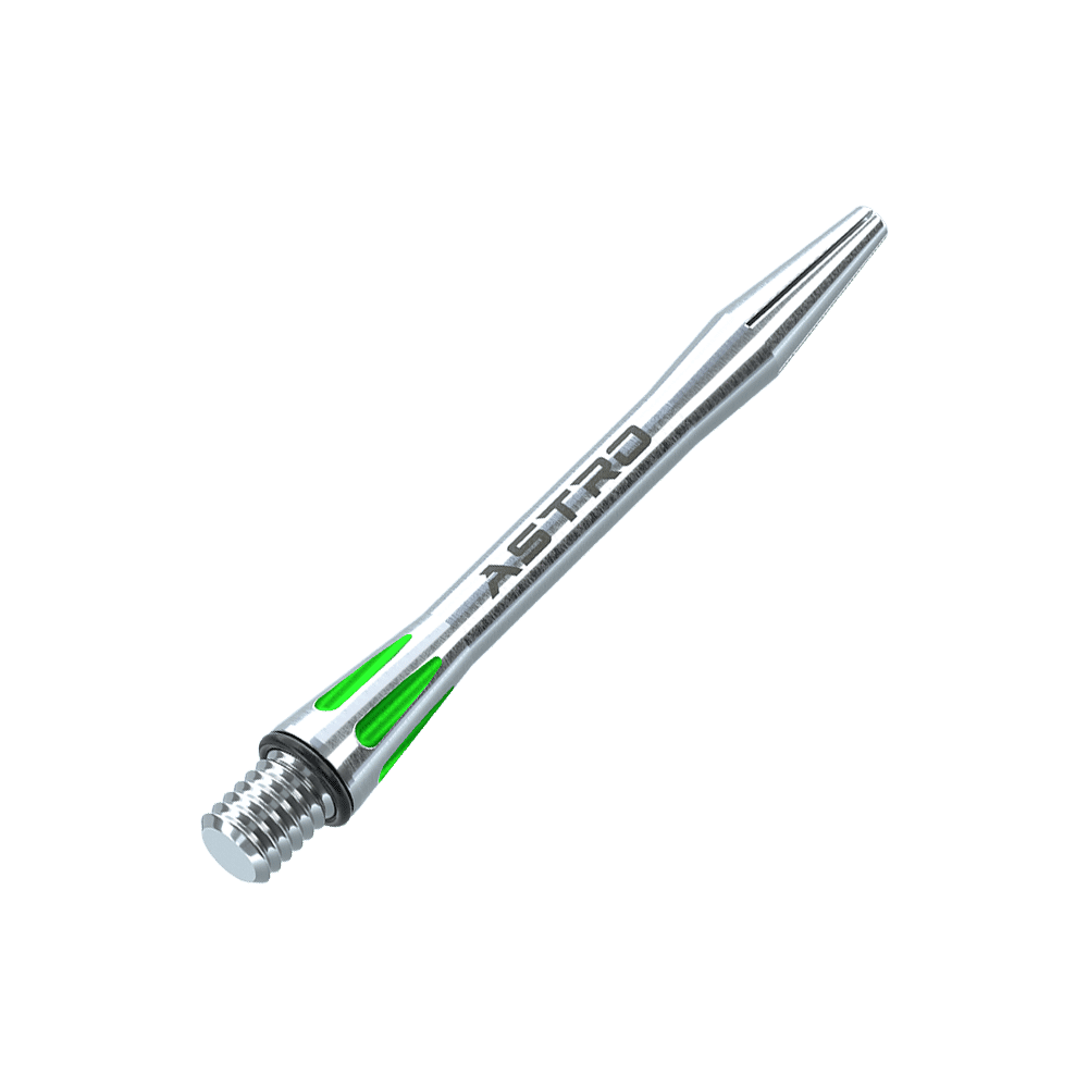 Winmau Astro Aluminium Shafts - Grün
