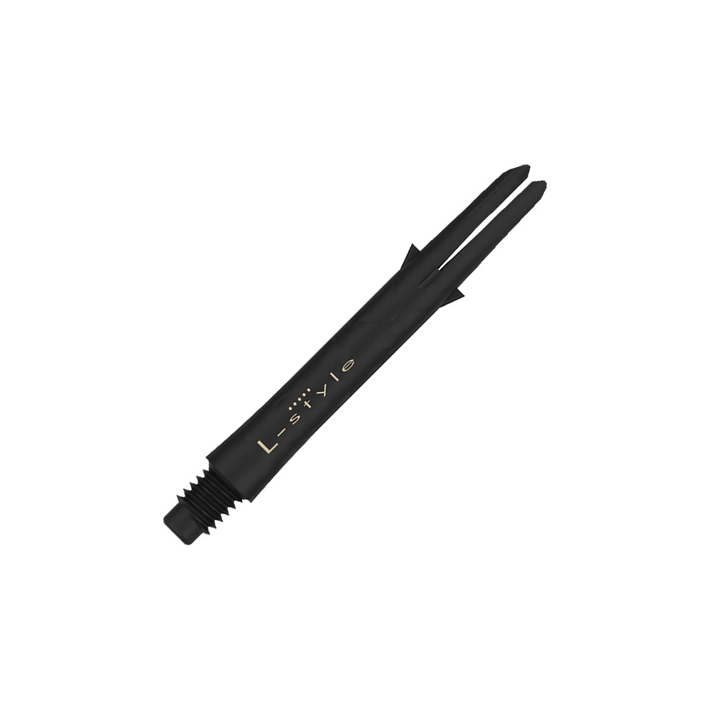 L-Style Carbon Shafts 260 Dies ist ein schwarzer Carbon-Schaft für Dartpfeile der Marke L-Style. Der Schaft ist 39 mm lang und hat kein Kappen-Ende.