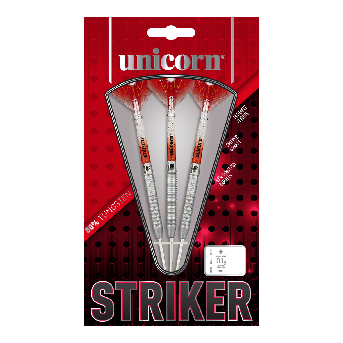 Unicorn Core XL Striker Style 1 steel darts - 22g