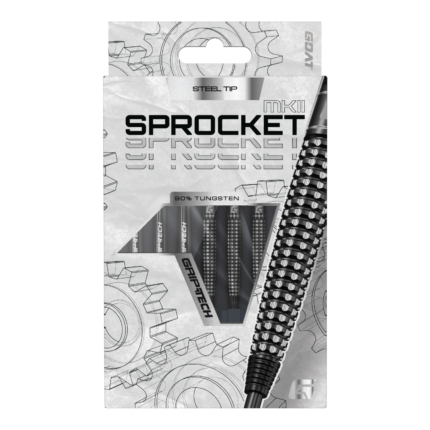 GOAT Sprocket MKII Torpedo Steeldarts GOAT Sprocket MKII Torpedo Steeldarts sind auf diesem Bild dargestellt. Sie zeichnen sich durch ihre besondere Form und Verarbeitung aus.