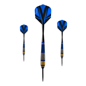 Harrows Vivid Brass Blue Steeldarts