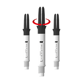 L-Style L-Shaft Carbon Silent Straight - Weiß 260