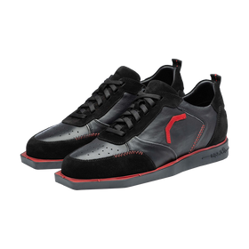 Triple20 Dartschuhe Leder - Schwarz Rot