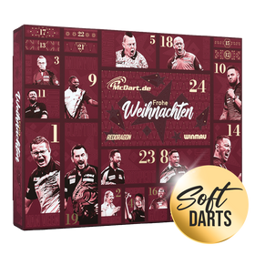McDart Premium Adventskalender 2026 für Softdart-Spieler