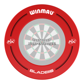 Winmau PDC Dartboard Surround - Rot