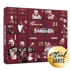 McDart Premium Adventskalender 2026 für Steeldart-Spieler