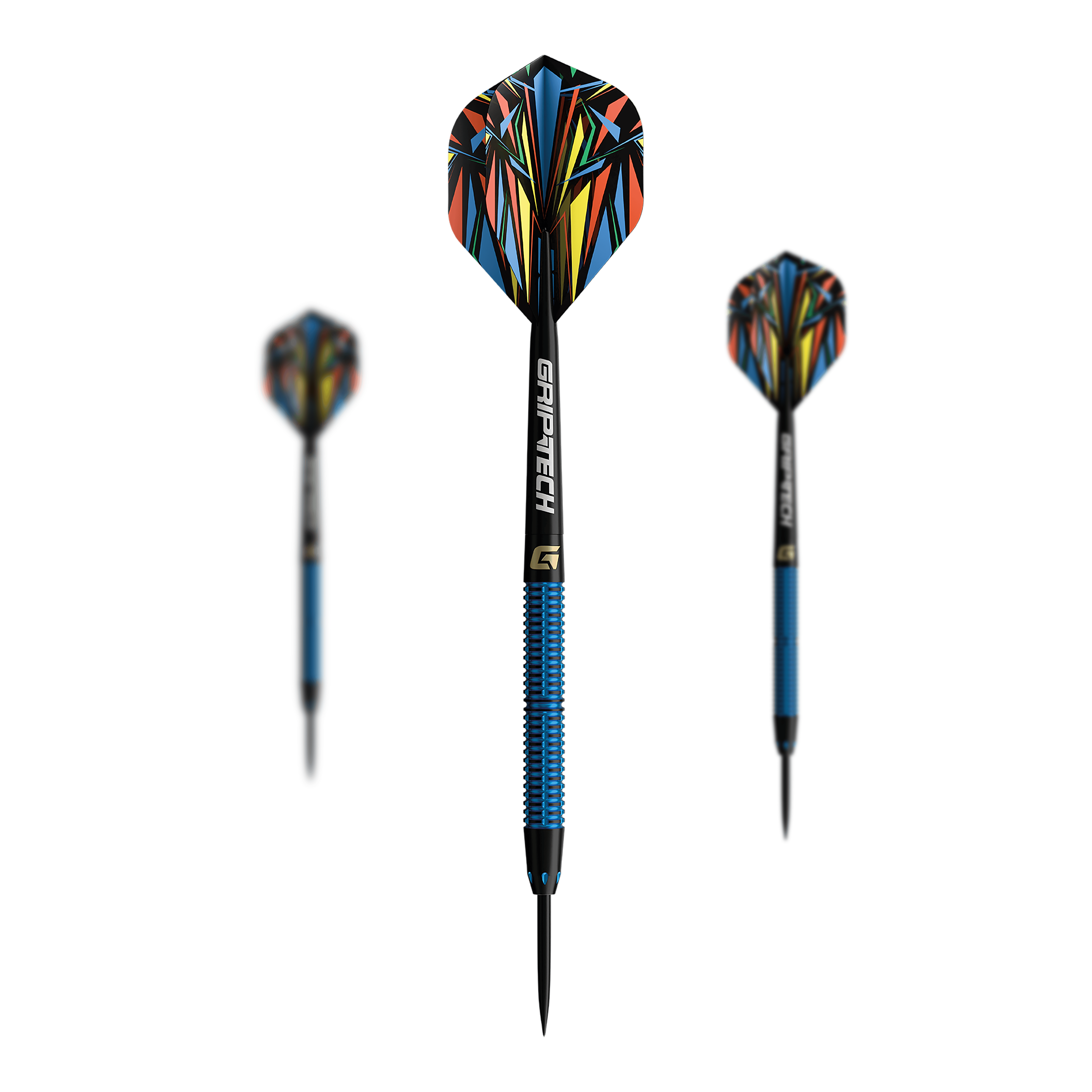 GOAT Athlete Blue Tungsten Steeldarts Das Bild zeigt die GOAT Athlete Black Tungsten Steeldarts. Die Darts sind für professionelle Spieler geeignet.