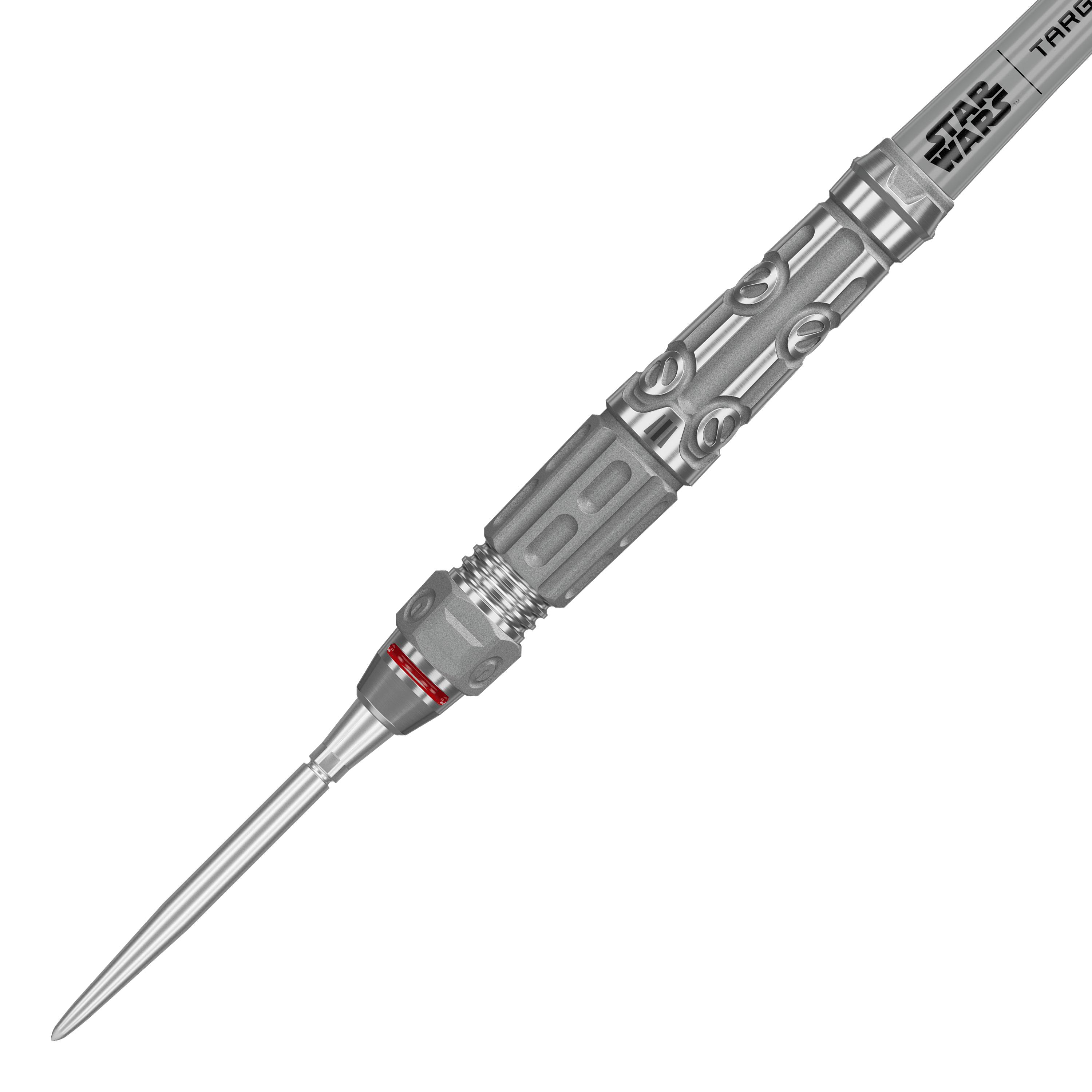 Target Star Wars AT-AT Swiss Point Steeldarts Abgebildet ist das Produkt Target Star Wars AT-AT Swiss Point Steeldarts. Das Bild zeigt die Details dieses speziellen Dartpfeils.