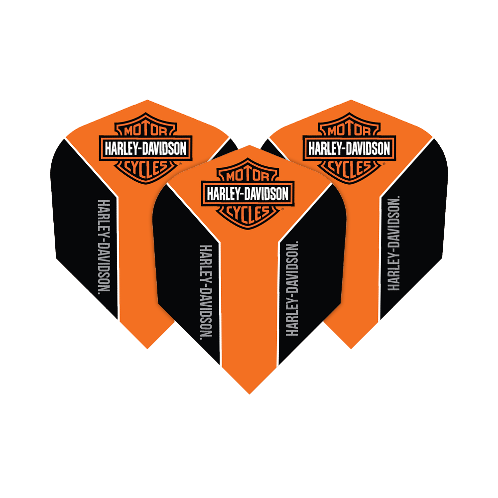 Harley-Davidson BS Oranje Zwart No2 Standaardvluchten