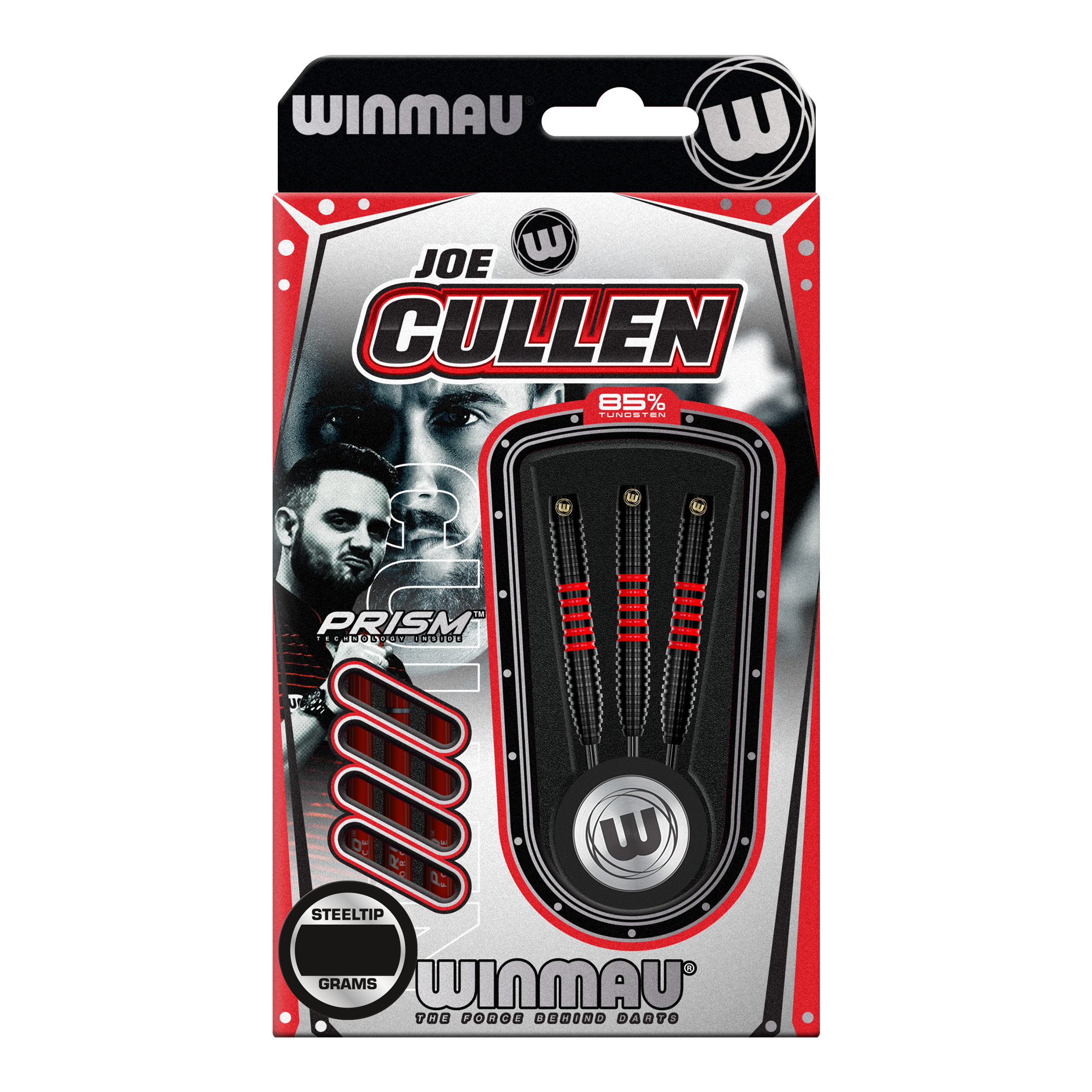 Winmau Joe Cullen 85 Pro-Series stalen dartpijlen