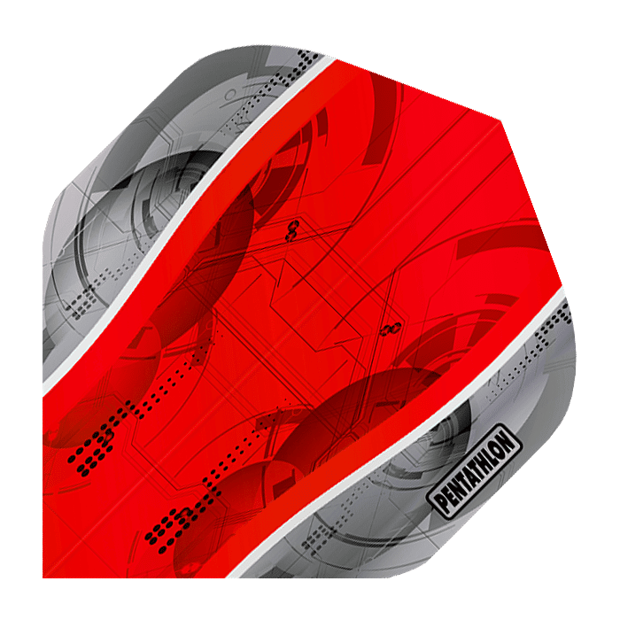 Pentathlon Silver Edge Red Flights