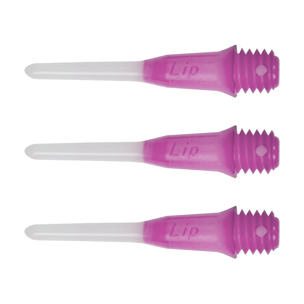 L-Style Two Tone Short Lippoints (Pack of 30) tips Ein Bild mit dem Dateinamen SLIPPTT-PK_L-Style_Two_Tone_Short_Lippoints_Pink_(30er_Pack). Es handelt sich wahrscheinlich um kurze, zweifarbige pinke Lippoints im 30er Pack.