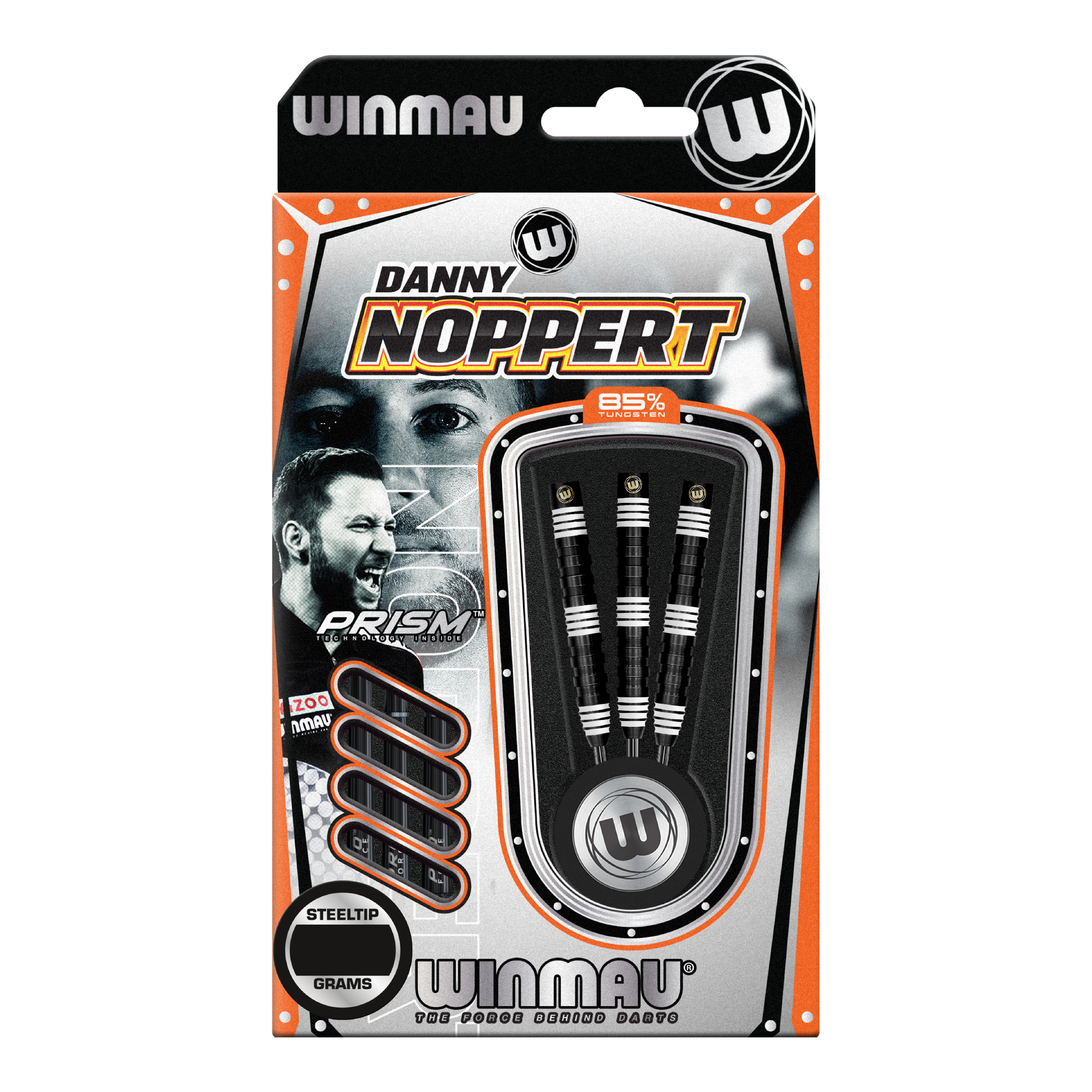 Ocelové šipky Winmau Danny Noppert 85 Pro-Series