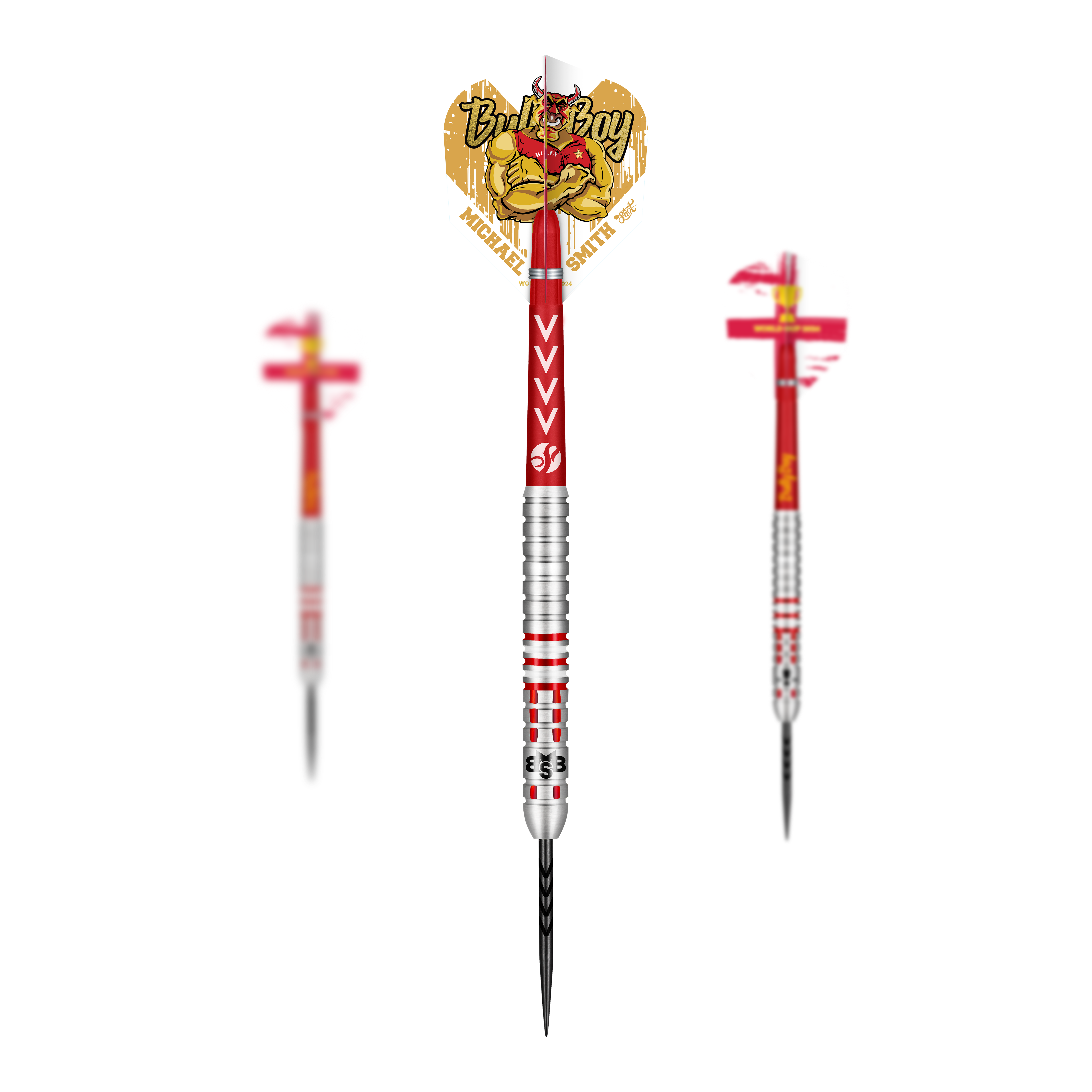 Shot Michael Smith Ottieni la Coppa del Mondo 2024 Steeldarts in edizione limitata - 24 g