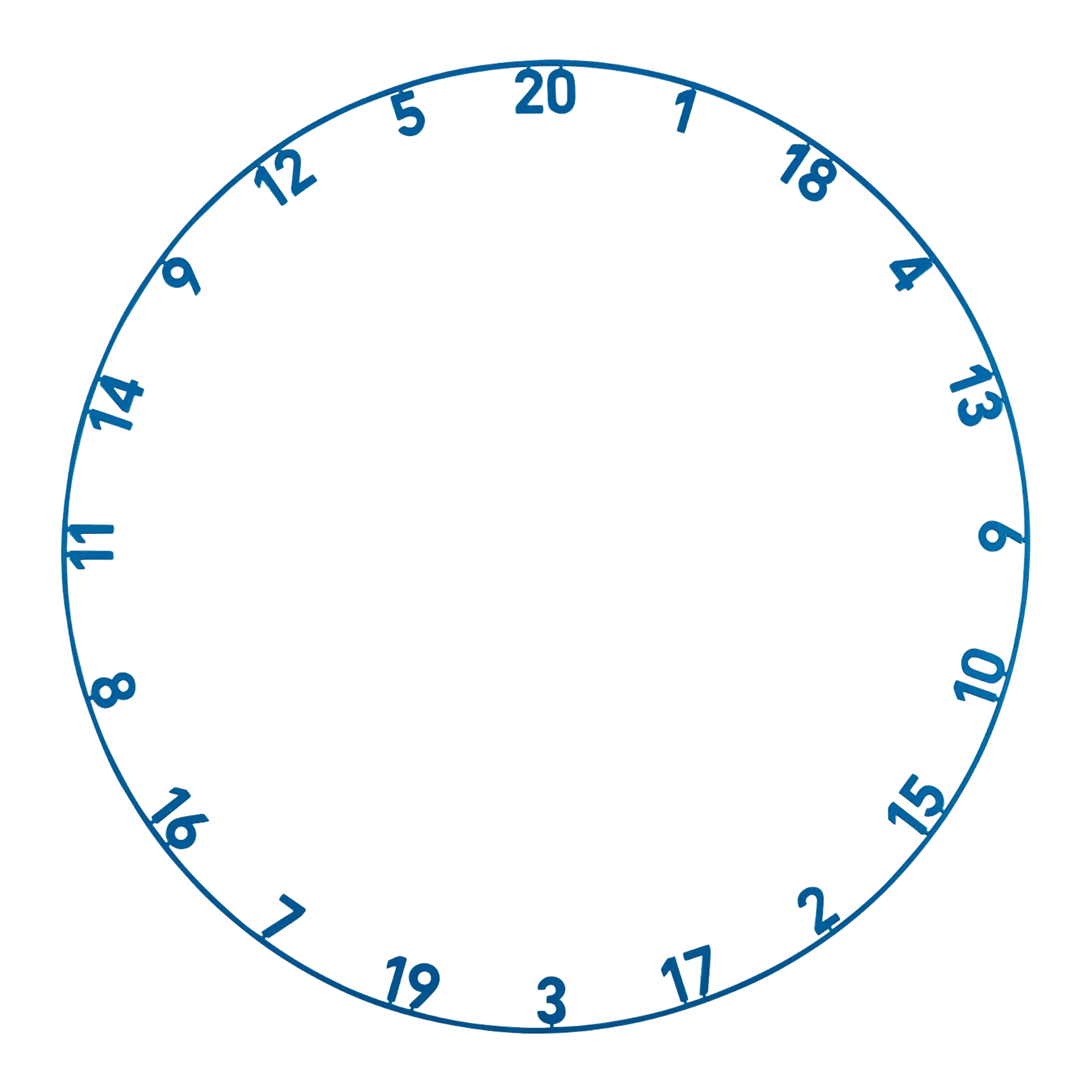 Precyzyjna stalowa tarcza do darta Endorphine 180 z pierścieniem numerycznym - Arctic Blue Das Precise 180 Endorphine Steeldartboard mit Nummernring in Arctic Blue ist abgebildet. Das Bild zeigt das Dartboard aus einer anderen Perspektive.
