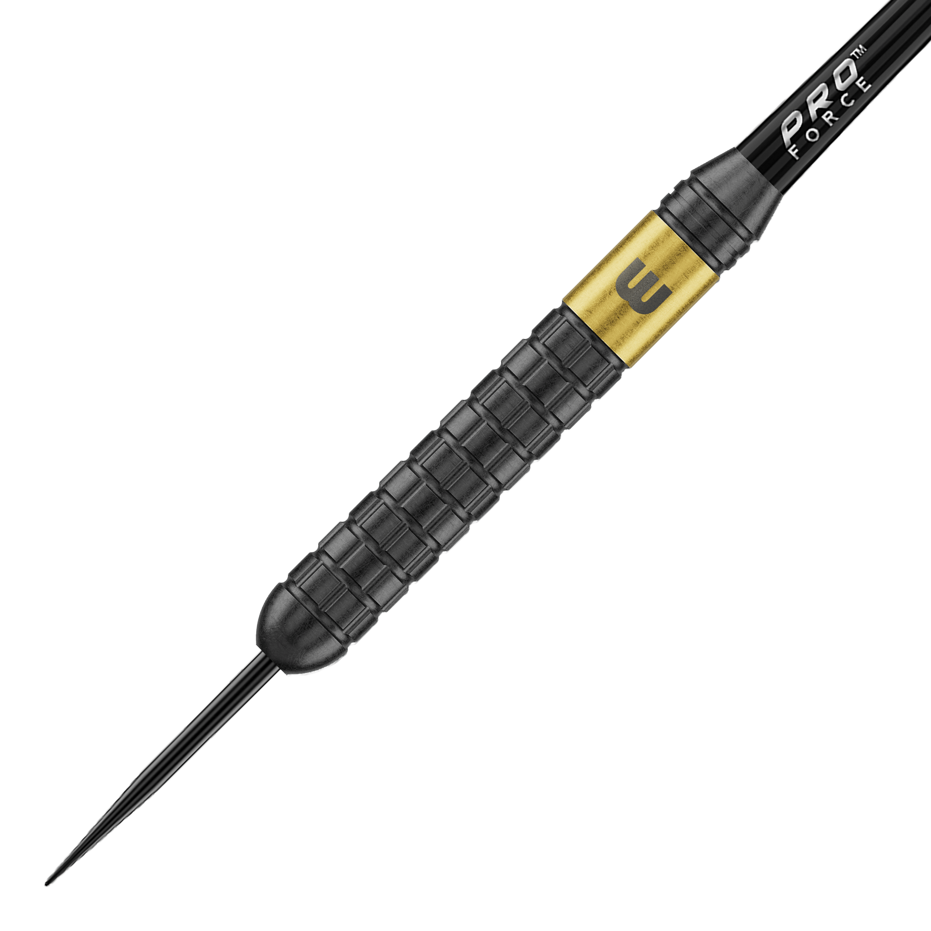 Winmau Gian Van Veen Core Brass Steeldarts mit 21 Gramm werden dargestellt. Die Dartpfeile sind ordentlich angeordnet.