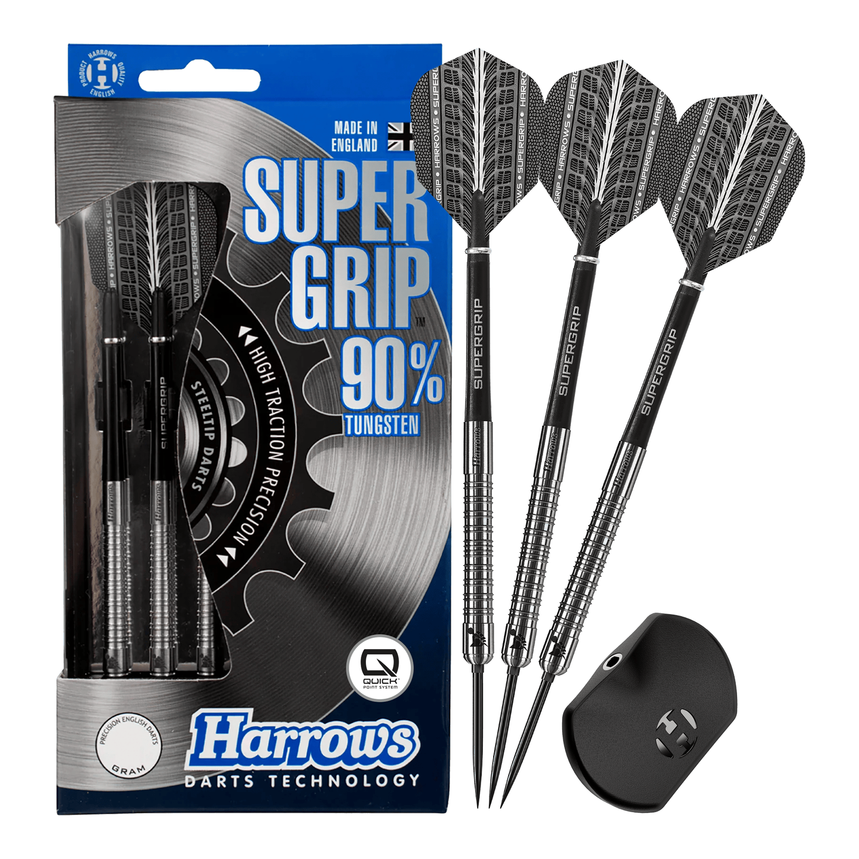 Lotki stalowe Harrows Supergrip 90 Quick Point