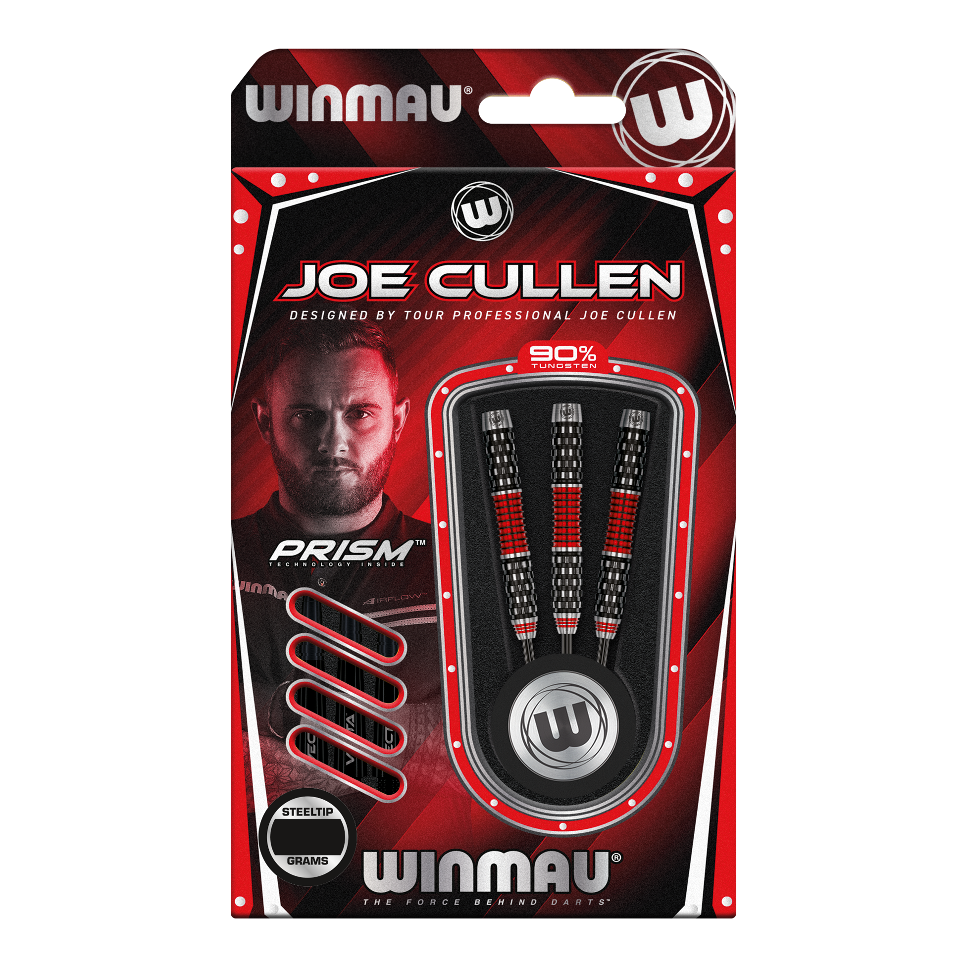 Stalowe rzutki Winmau Joe Cullen Rockstar Series RS1