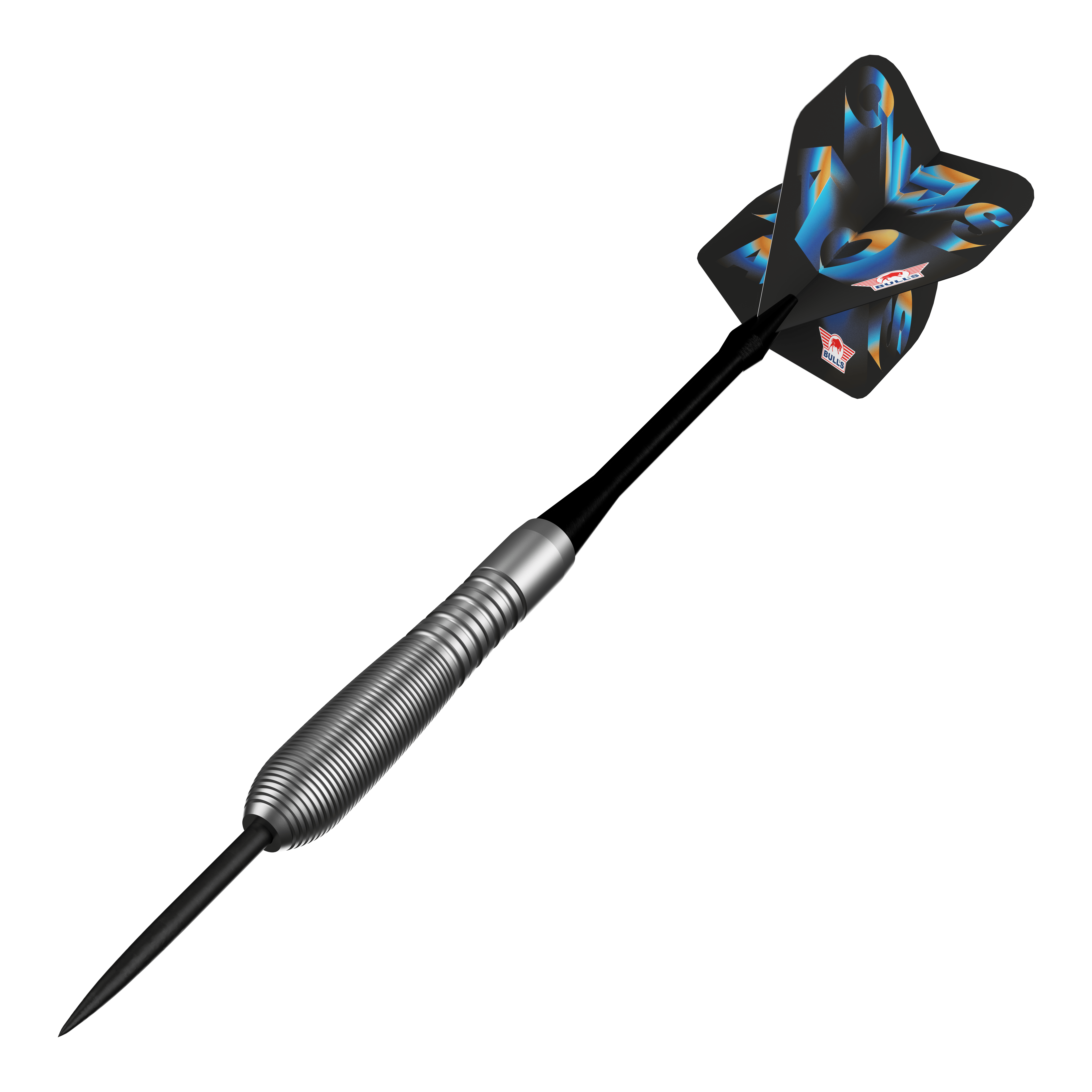 Dardos Bulls NL Chaos Blue Steel - 23 g Abgebildet sind die Bulls NL Chaos Blue Steeldarts mit einem Gewicht von 23 Gramm. Die blauen Steeldarts sind speziell für Präzision und Kontrolle entworfen.