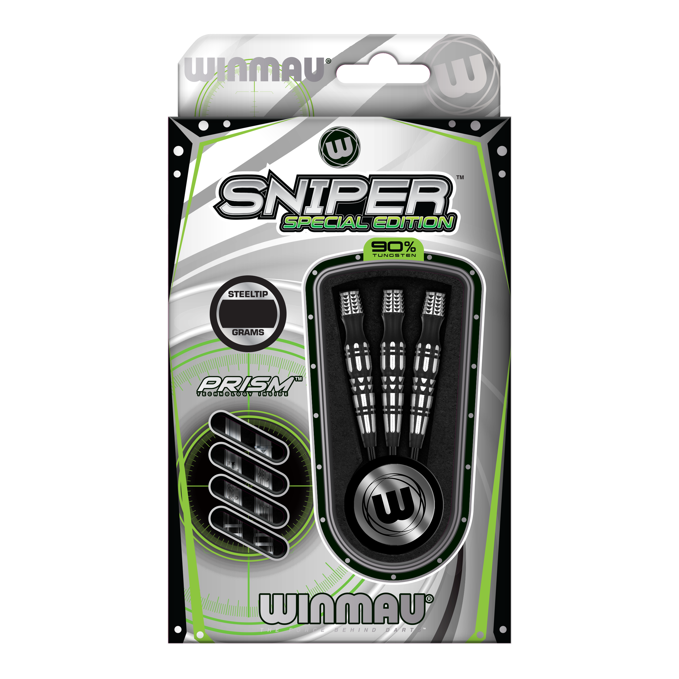 Fléchettes en acier Winmau Sniper Special Edition V2