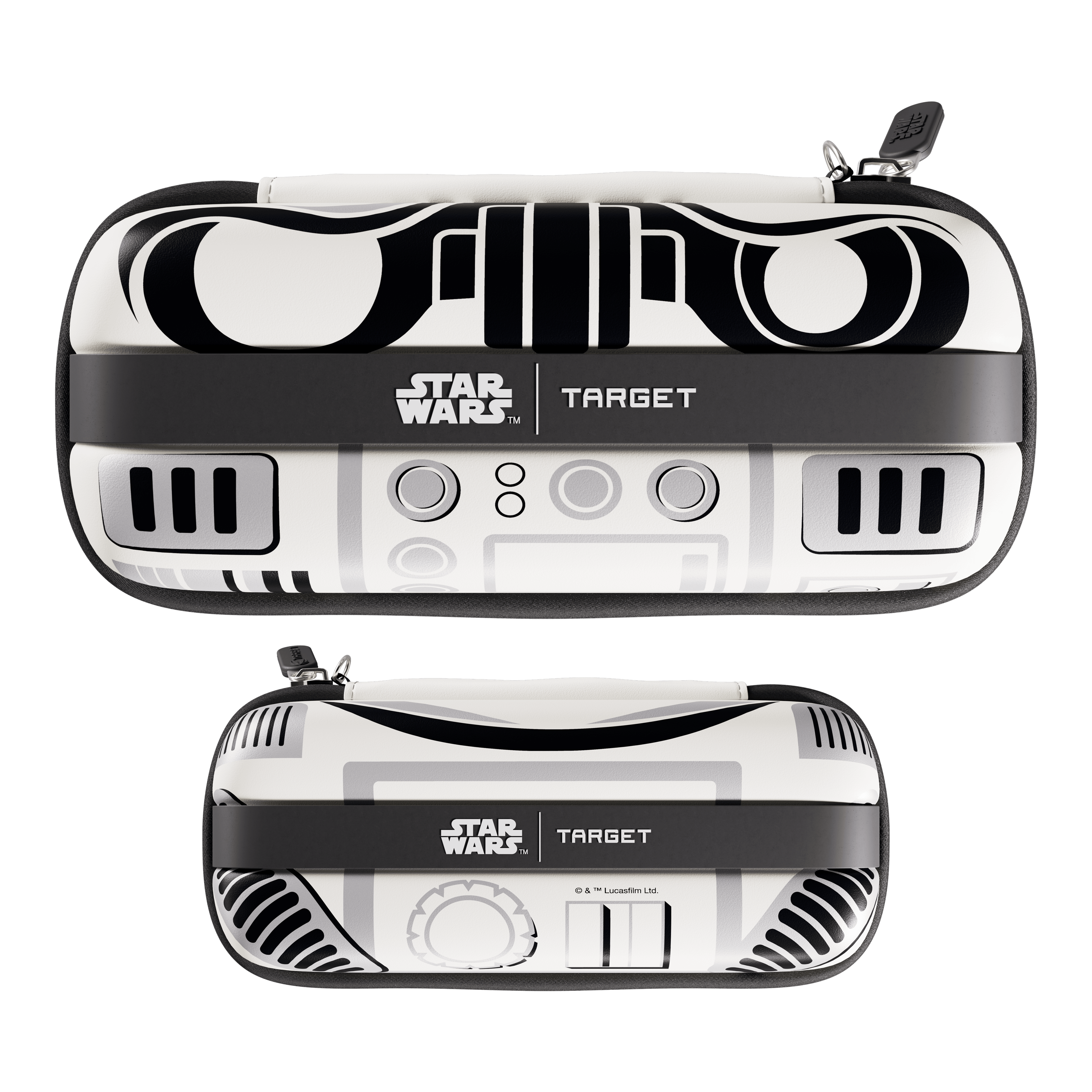 Target Star Wars Boa Dartcase - Szturmowiec Hier ist das Target Star Wars Boa Dartcase mit Stormtrooper Design zu sehen. Die Darttasche eignet sich ideal für den Transport von Darts und Zubehör.