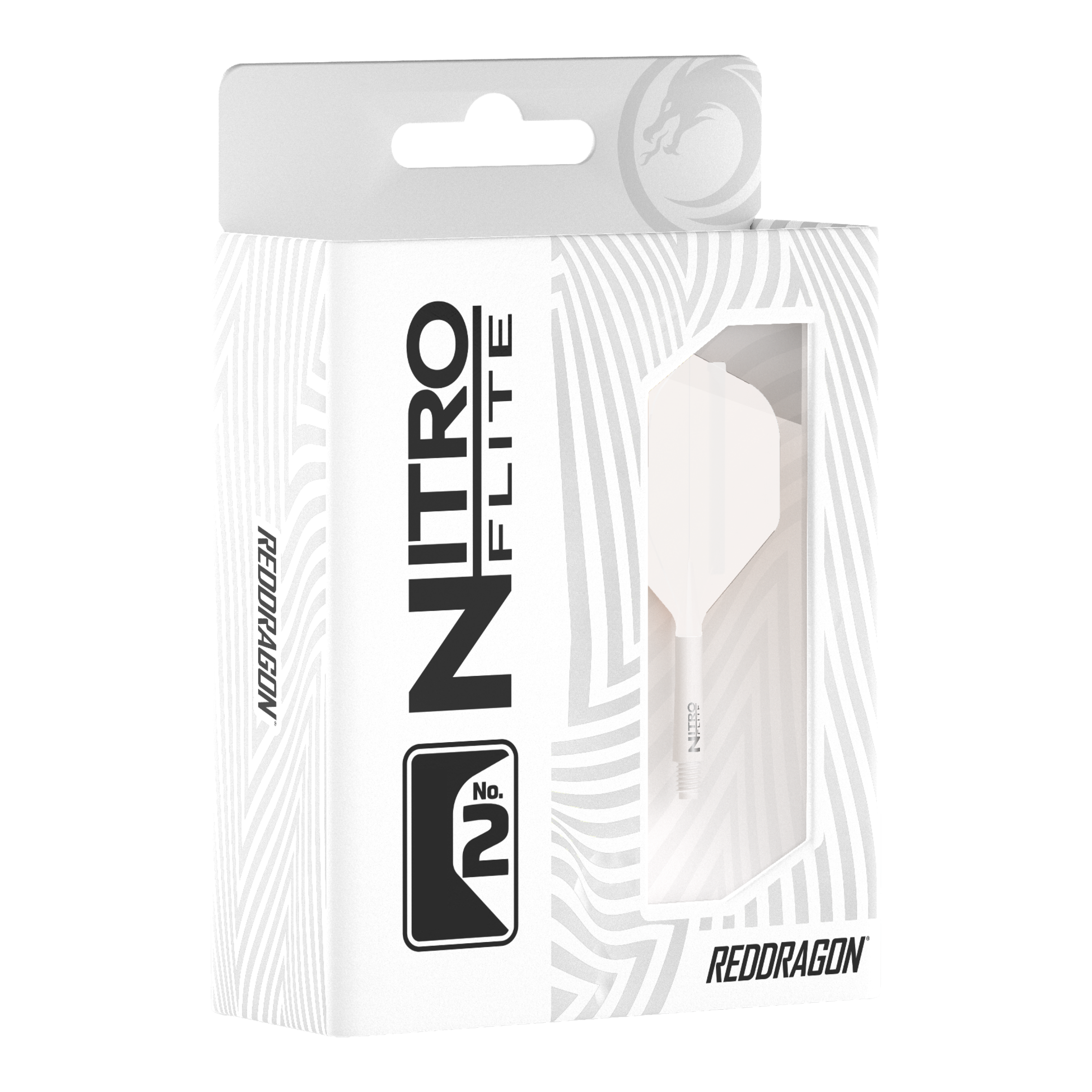 Red Dragon Nitroflite White Shaft White Flights No2 Hier sind die Red Dragon Nitroflite White Shaft White Flights No2 zu sehen. Sie sind für Dartpfeile gedacht und komplett in Weiß gestaltet.