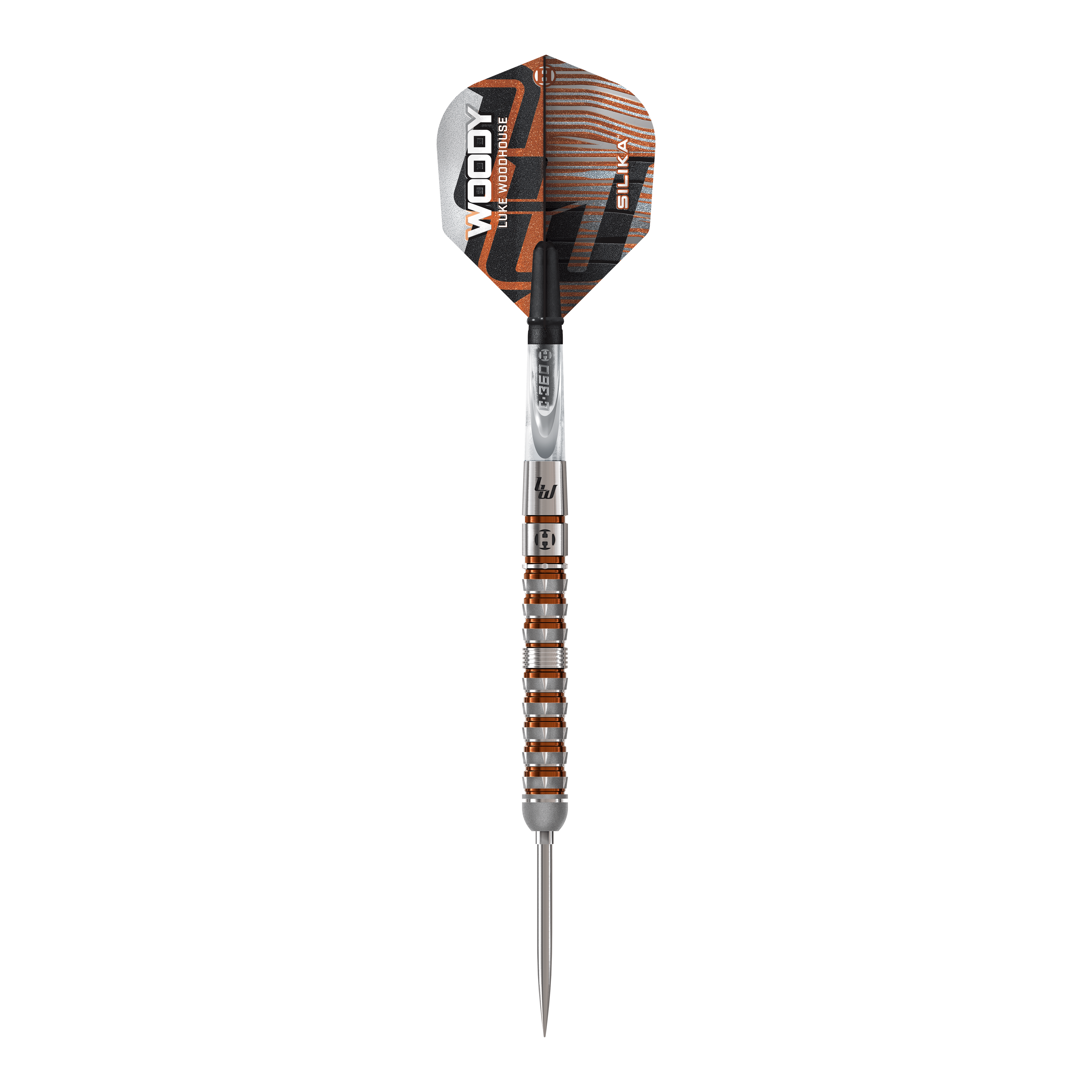 Dardos de acero Harrow Luke Woodhouse Serie 3 Quick Point Zu sehen sind die Harrows Luke Woodhouse Series 3 Quick Point Steeldarts. Das Set ist ideal für ambitionierte Dartspieler.