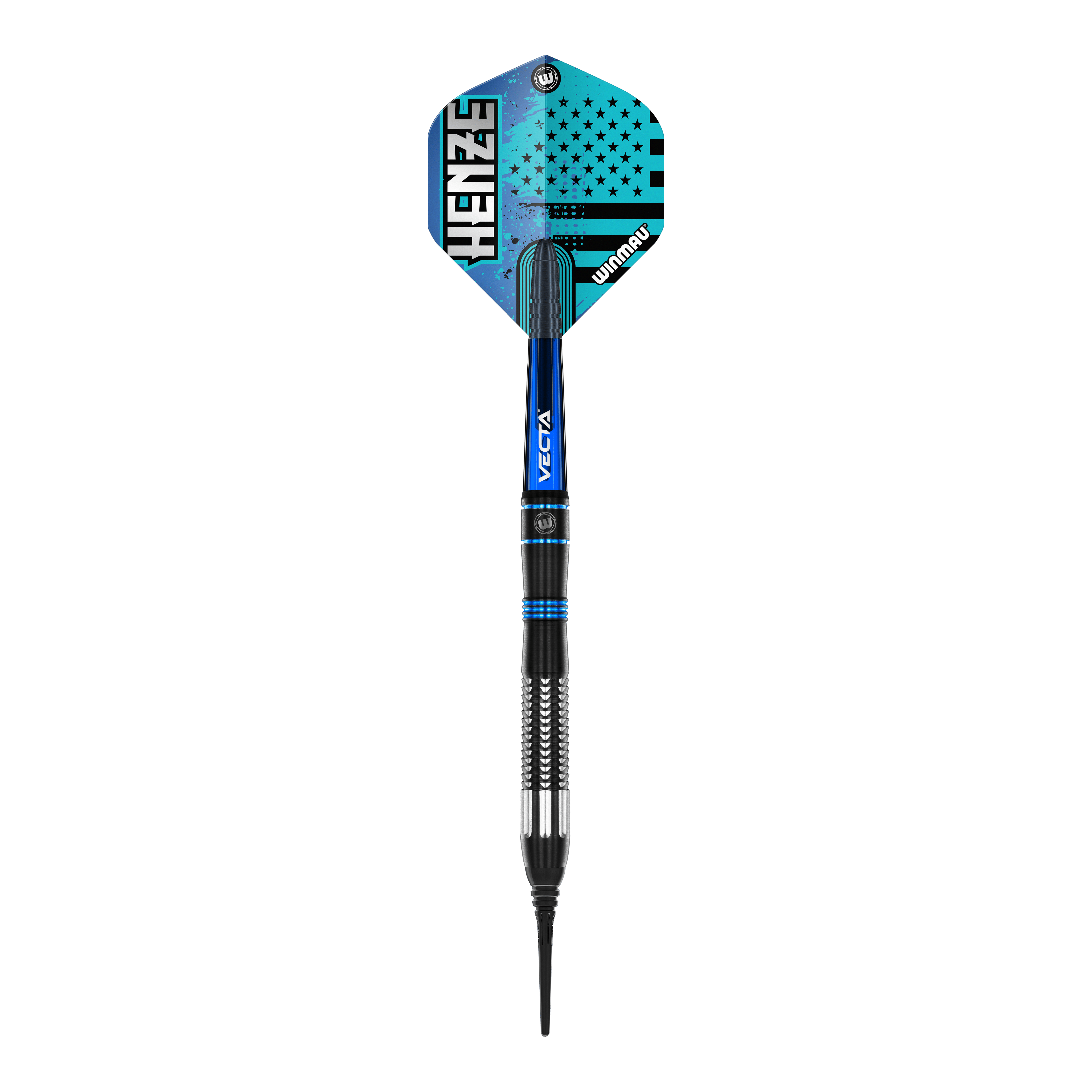 Winmau Rick Henze měkké šipky - 21g