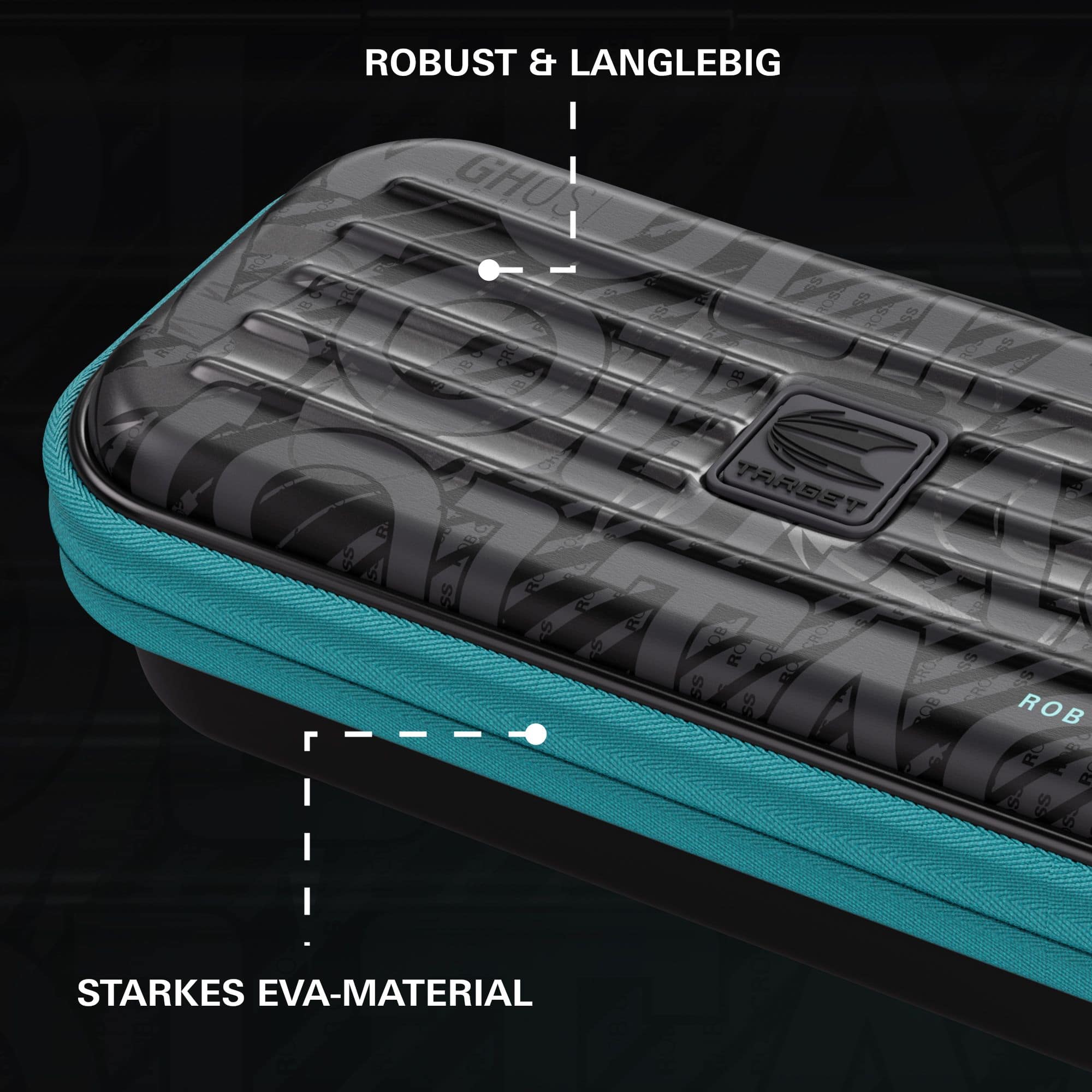 Pouzdro na šipky Takoma Ghost Series Rob Cross Zu sehen ist das Takoma Ghost Series Rob Cross Dartcase. Das Dartcase überzeugt durch sein modernes Design und Funktionalität.