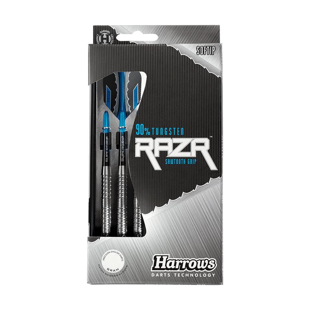 Harrows RAZR Parallel 90% Tungsten Softdarts Stijl A
