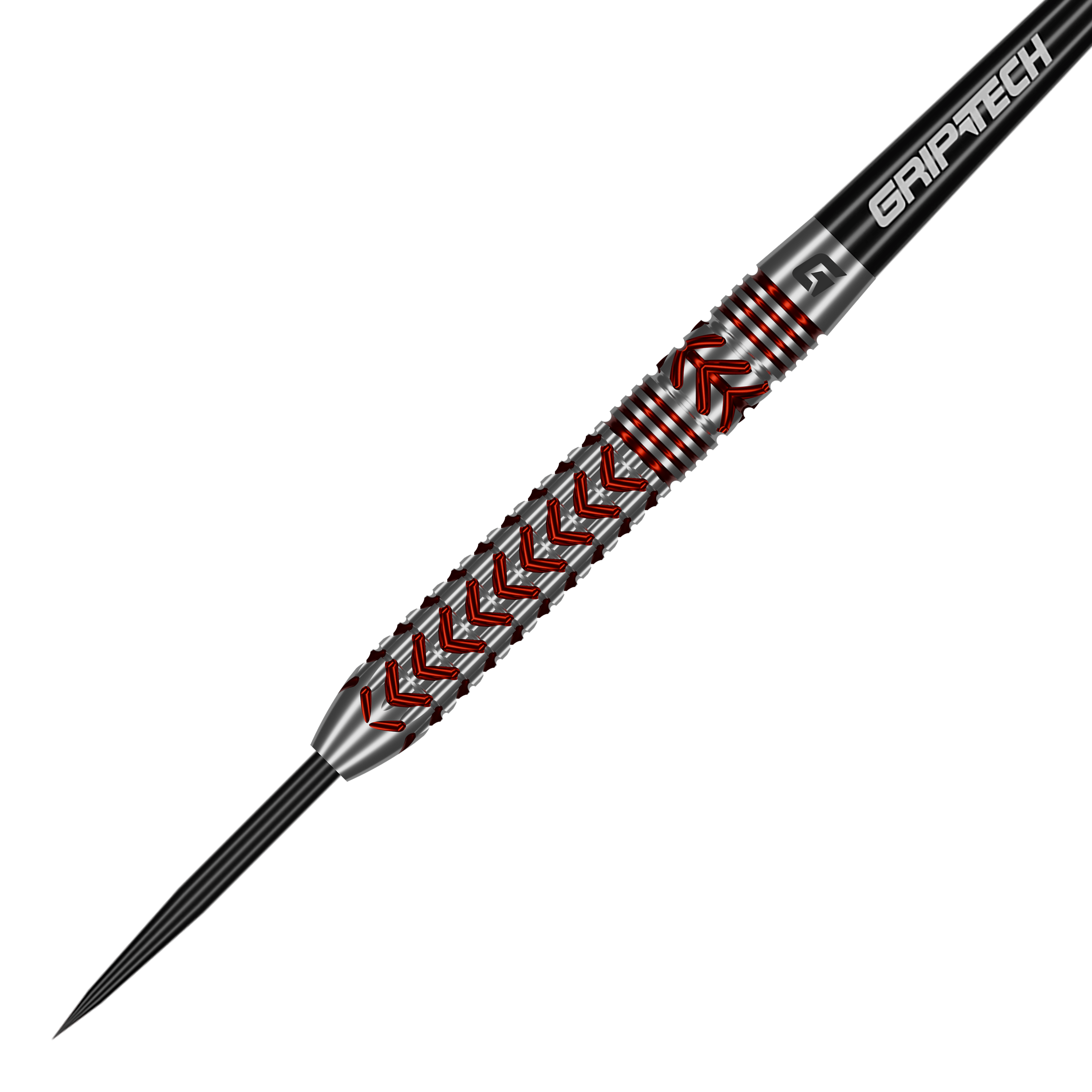 Freccette curve in acciaio GOAT Hier sieht man die GOAT Curveball Steeldarts. Das Produkt ist aus nächster Nähe fotografiert.