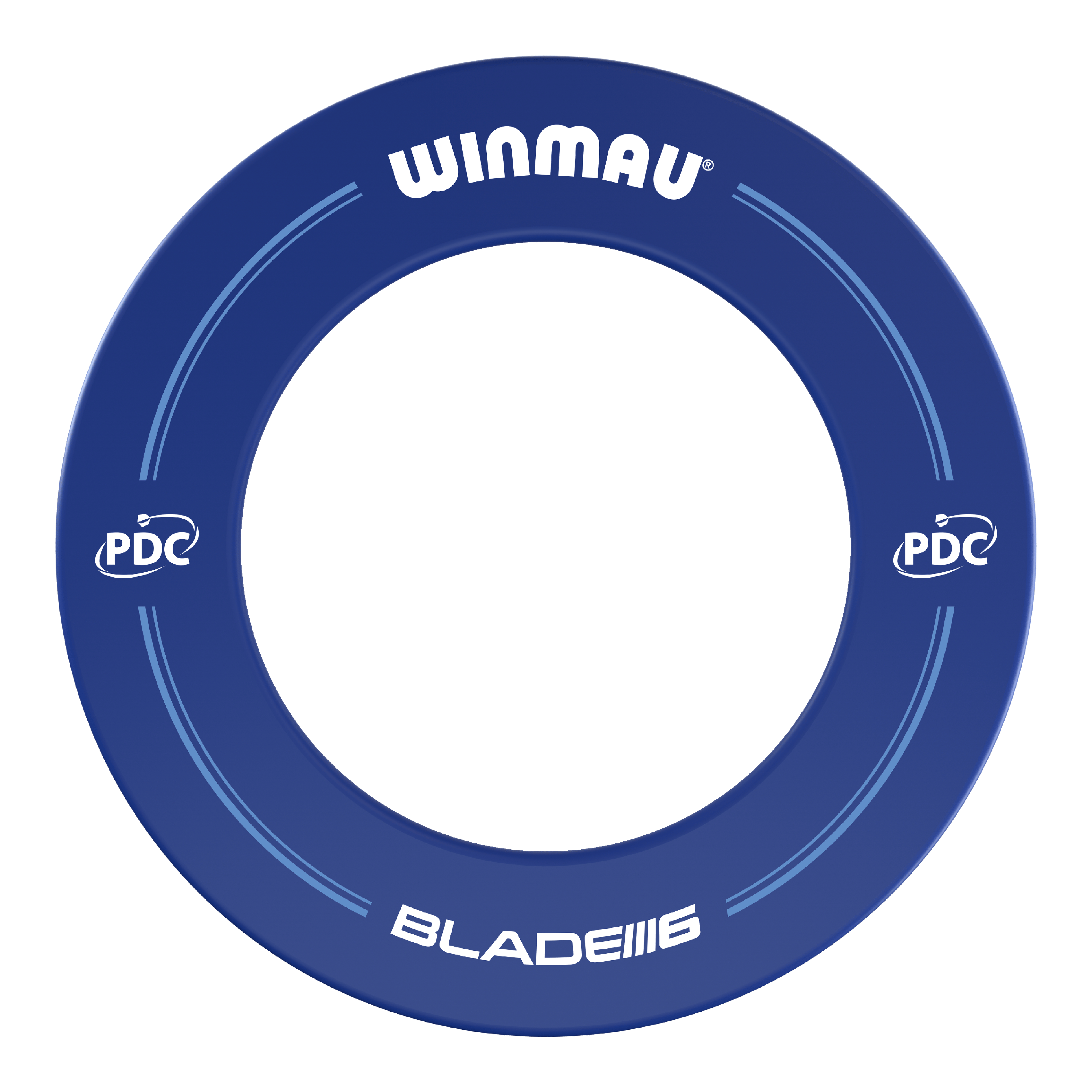 Winmau PDC Dartbord Surround - Blauw