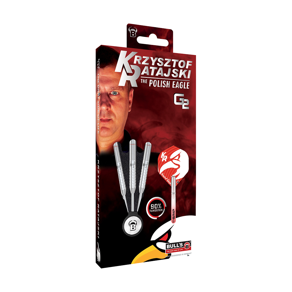 Bulls Krzysztof Ratajski GEN2 stalen dartpijlen