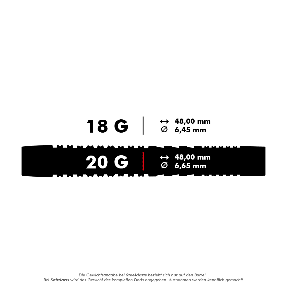 Fléchettes souples Target ALX 11