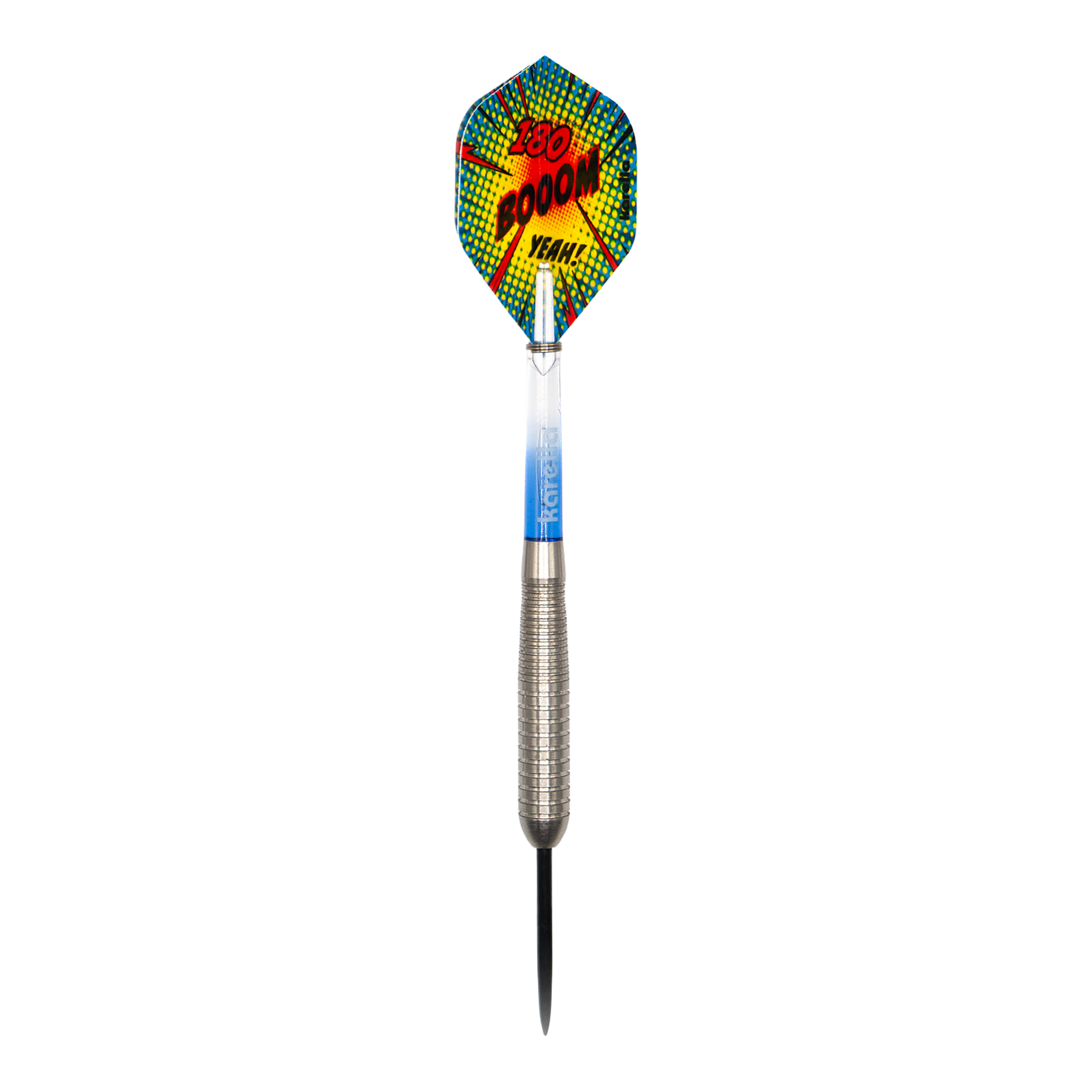 Dardos de acero Karella Comic Line CL-4 - 23 g Auf dem Bild ist der Karella Comic Line CL-4 Steeldarts - 23g zu sehen. Es handelt sich um einen hochwertigen Dartpfeil geeignet für professionelle Spiele.