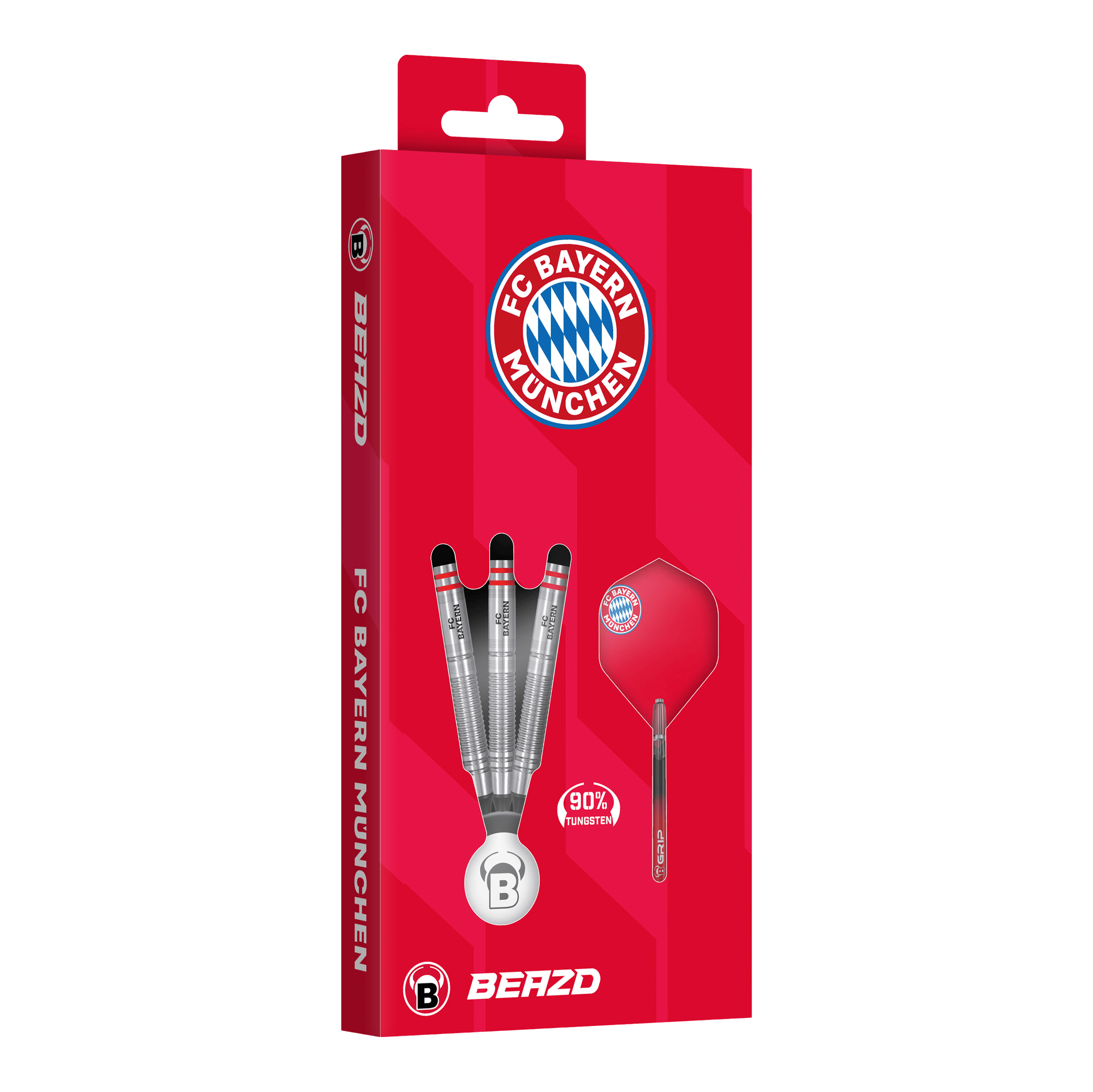 Beazd FC Bayern Munich Fléchettes souples en tungstène - 18 g