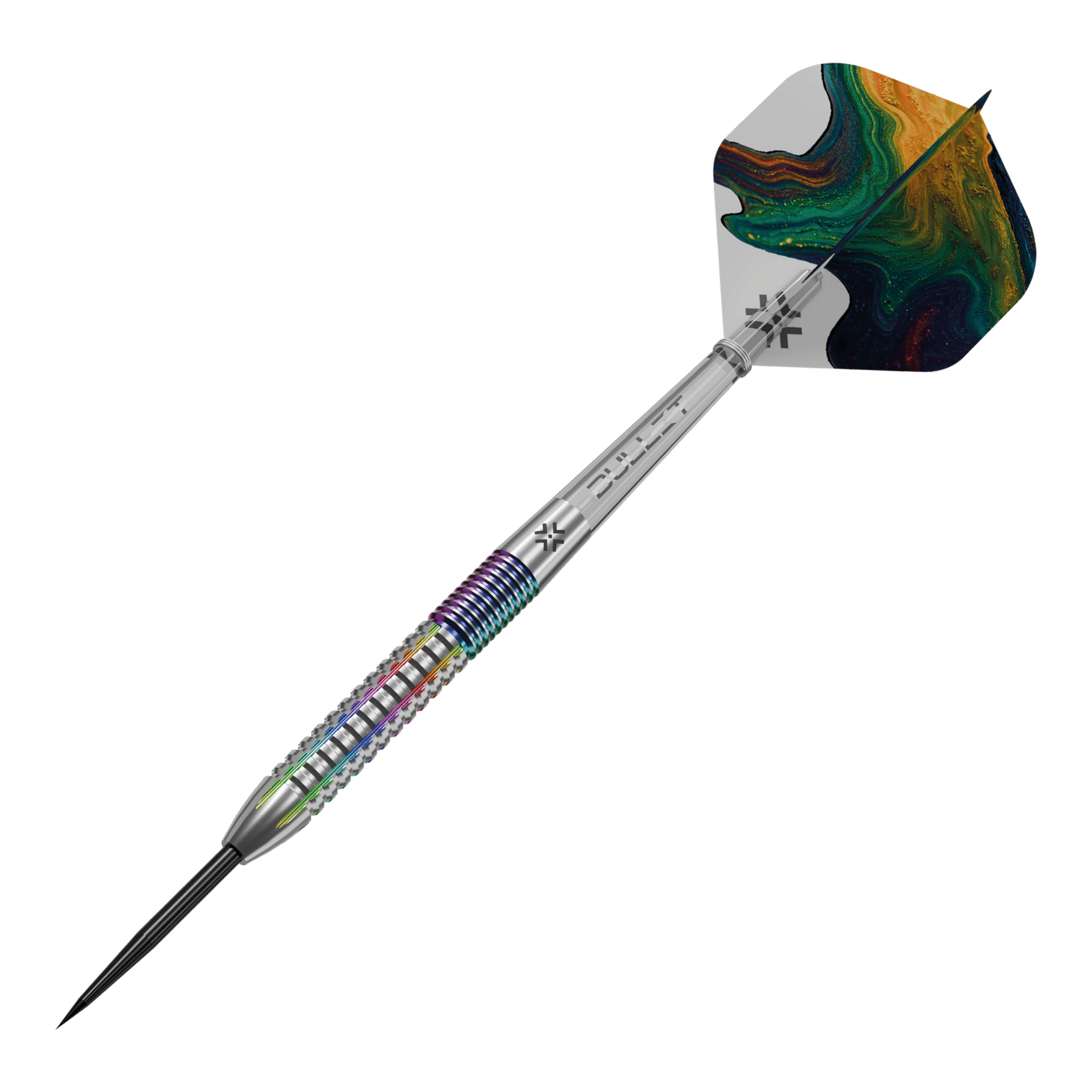freccette in acciaio Bullet Diesel V2 Auf dem Bild sieht man die Bullet Diesel V2 Steel Darts. Diese Steeldarts sind für den professionellen Einsatz geeignet.