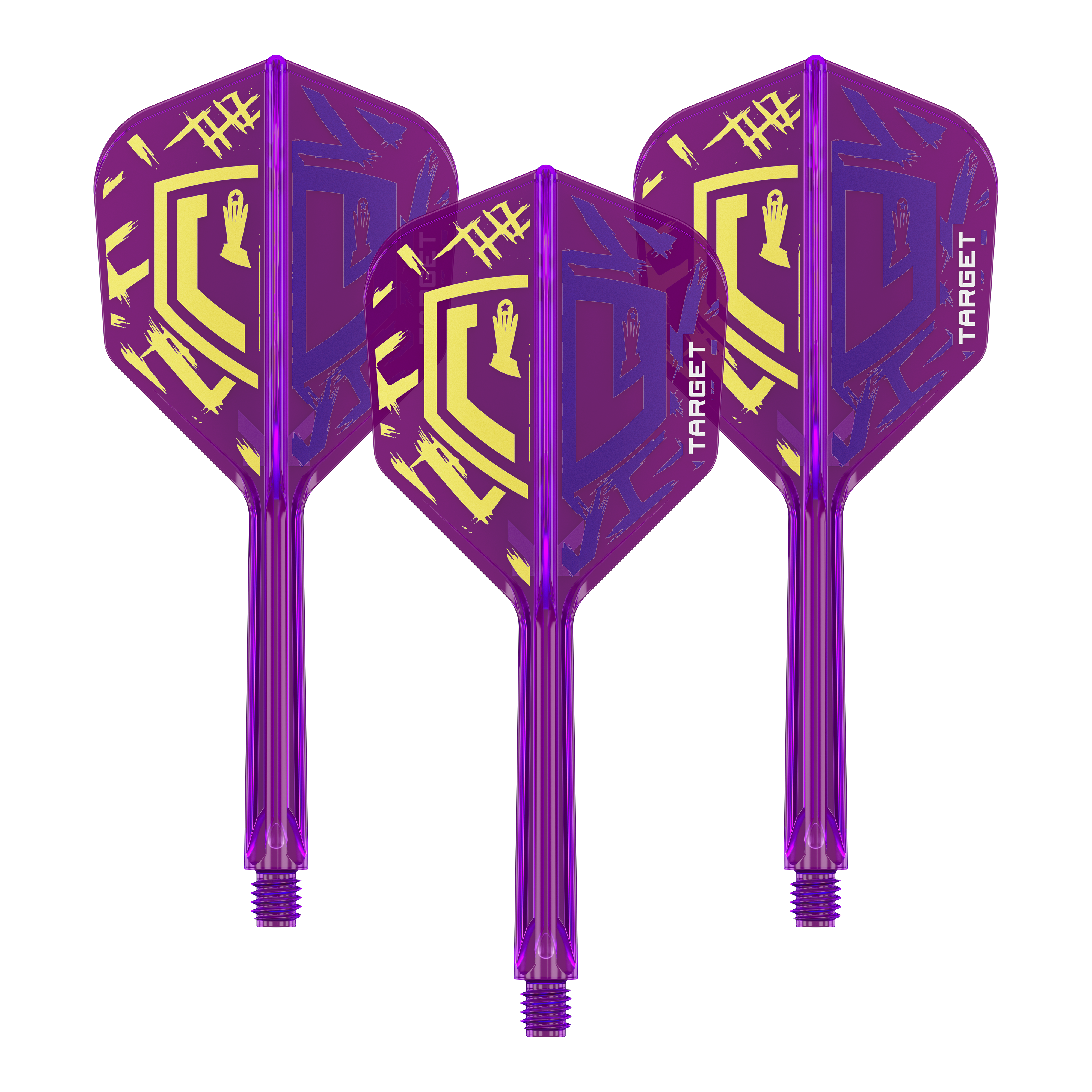 Target K-Flex Luke Littler Mistrz Świata 2025 No6 Flights Abgebildet sind die Target K-Flex Luke Littler World Champion 2025 No6 Flights in 33 mm Länge. Es ist ein Set an Dart-Flights für Dartsport.