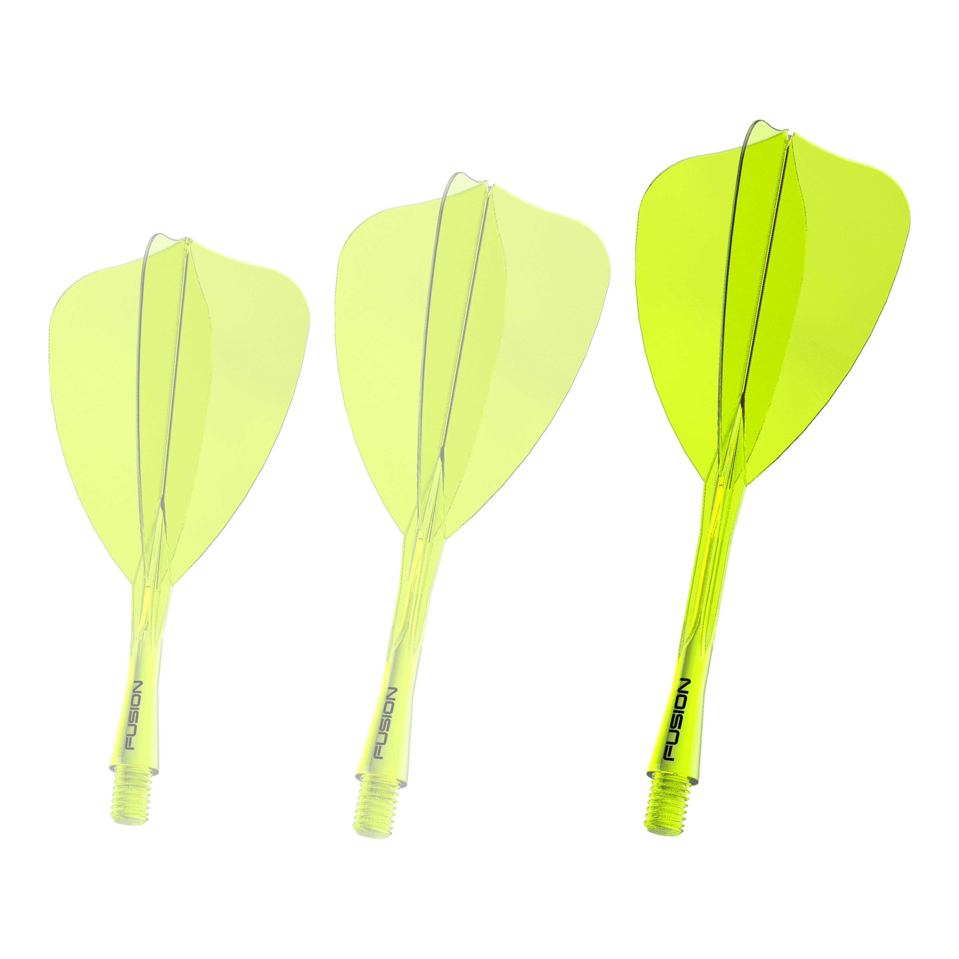 Système de vol Winmau Fusion Arrow Jaune fluo Abgebildet ist erneut das Winmau Fusion Flight Shaft System in Neon-Gelb, 34mm lang. Dieses Produkt wird für das Zusammensetzen von Dartpfeilen verwendet.