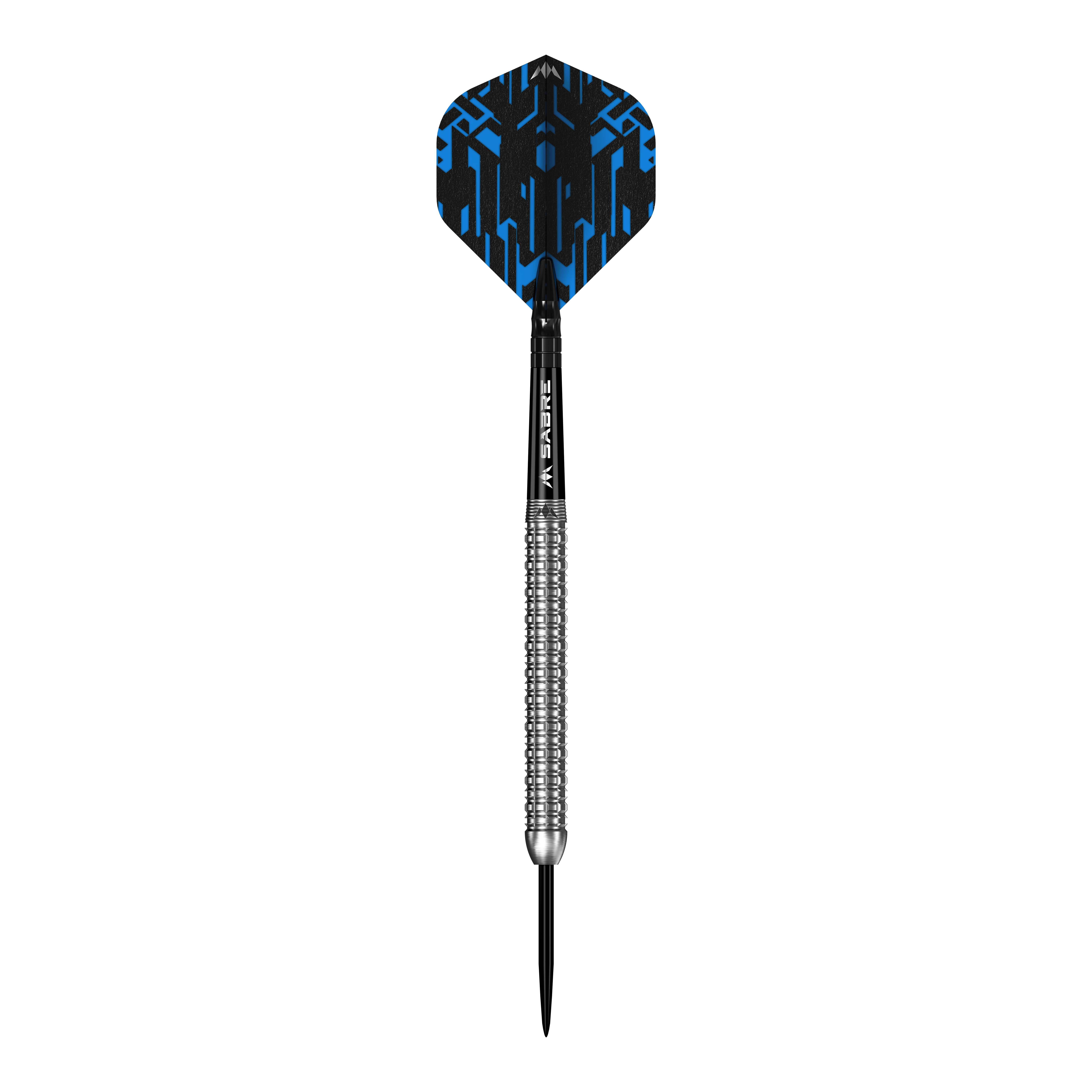 Freccette in acciaio argento Mission Jack Tweddell Ein Bild mit dem Dateinamen M002000_Mission_Jack_Tweddell_Silver_Steeldarts_1. Das Bild stellt vermutlich einen silbernen Steeldart dar.