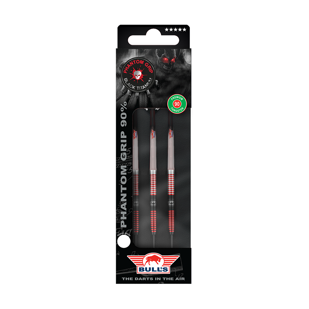 Bulls NL Phantom Grip RED steel darts