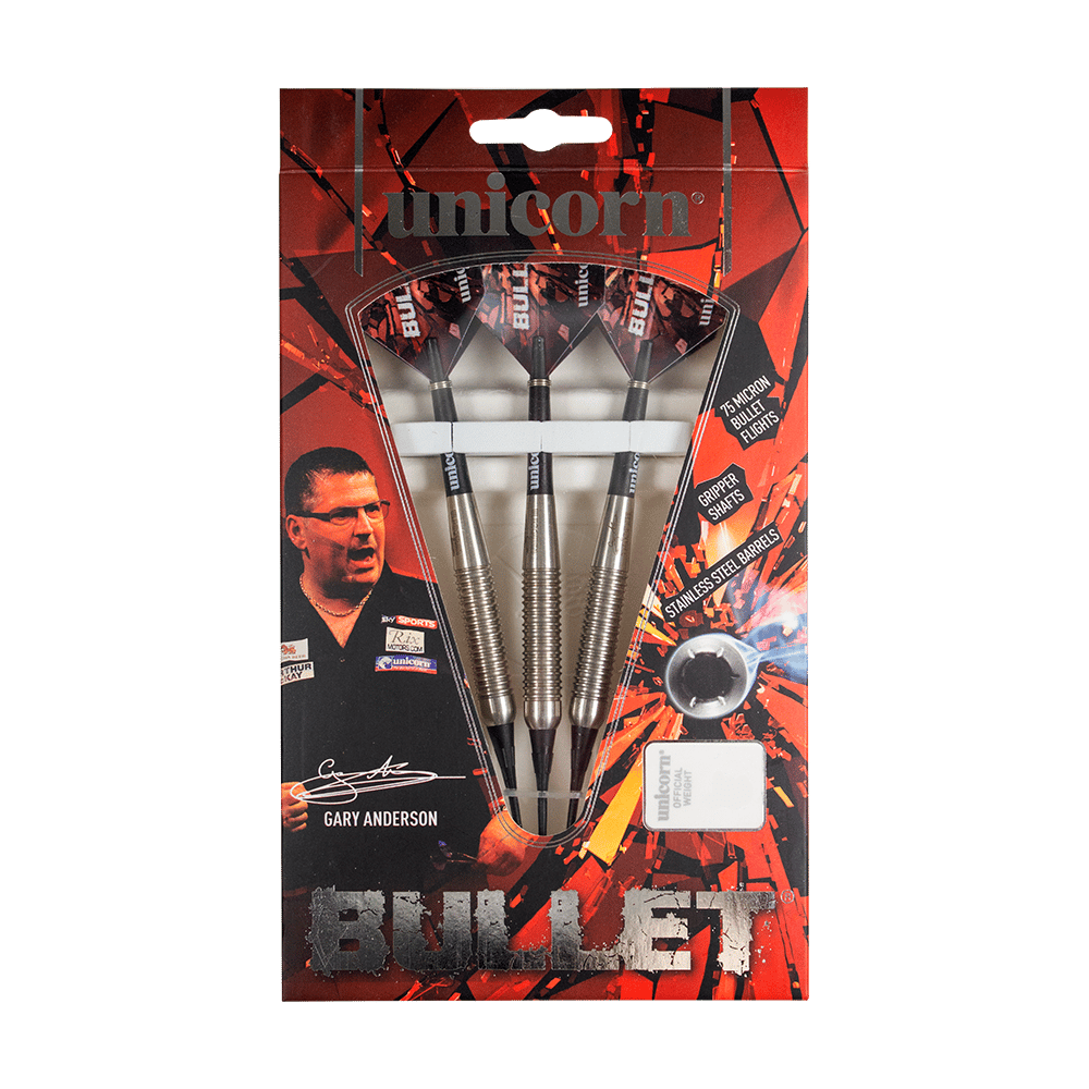 Měkké šipky Unicorn Bullet Gary Anderson