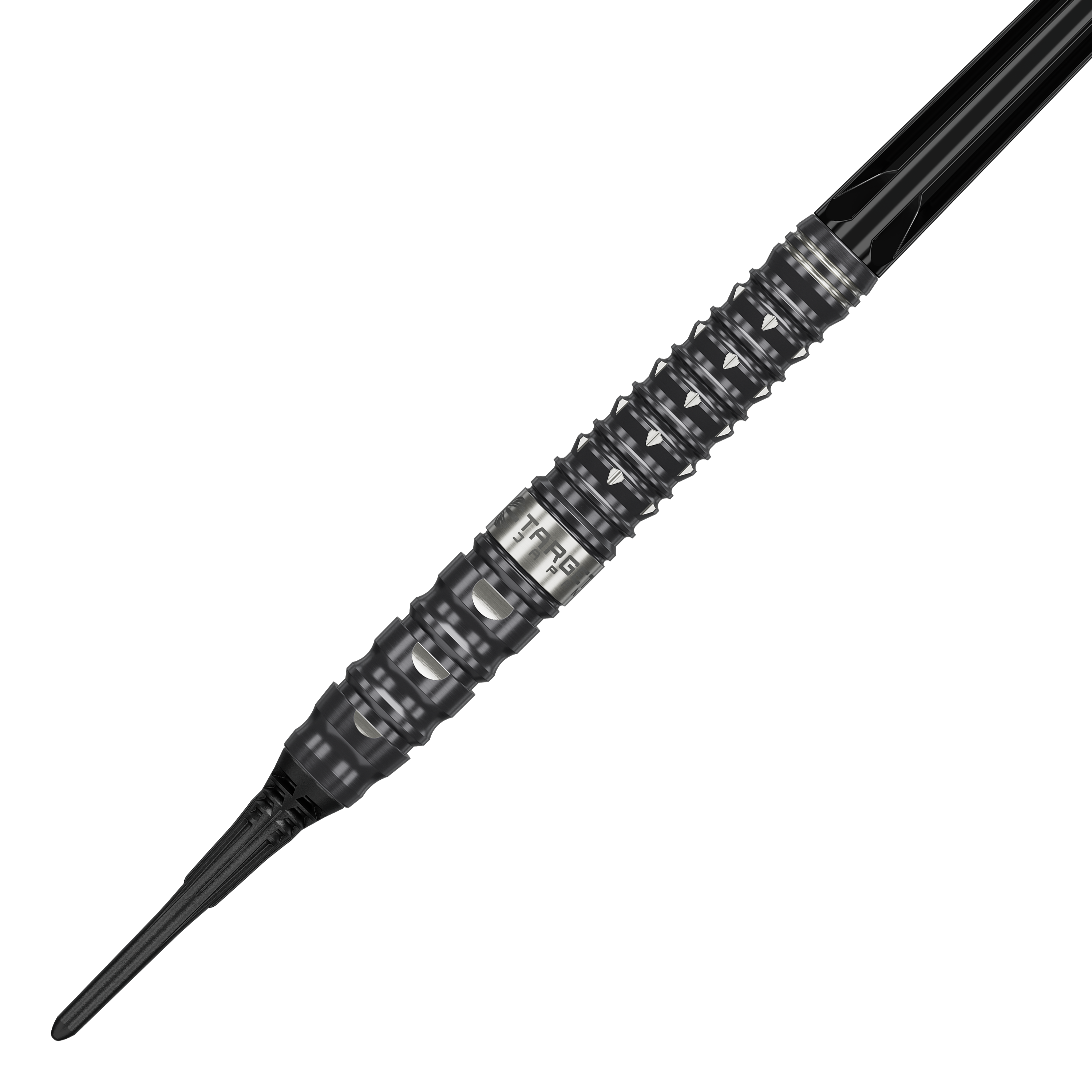 Target Black Marque Eclipse Softdarts - 21g. Detailansicht der hochwertigen Softdarts.