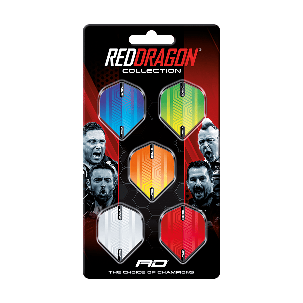 Red Dragon Hardcore Ionic Flights Card
