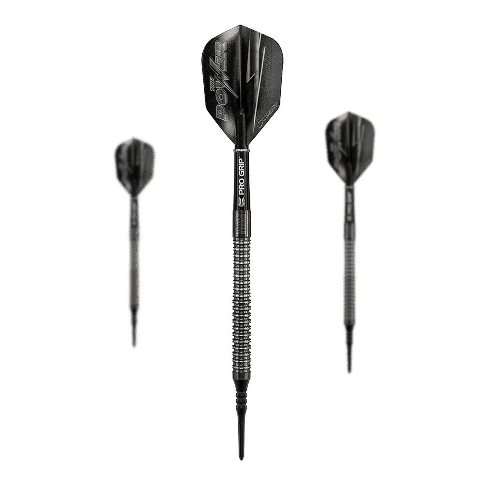 Target Phil Taylor Power 8zero Black Titanium Softdarts - 19g